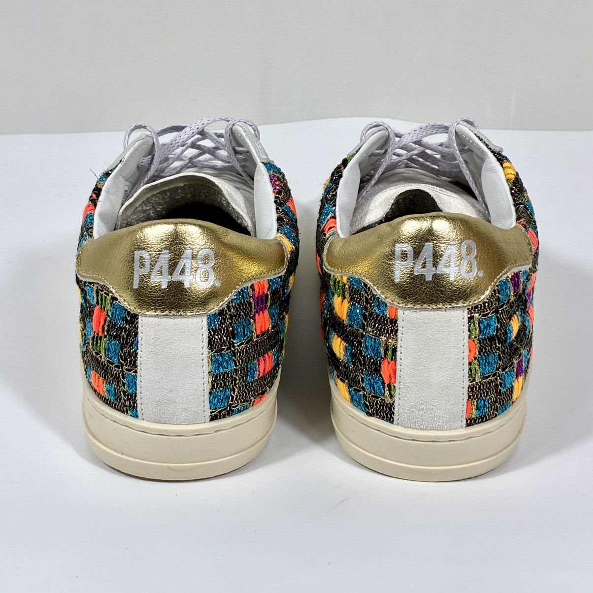 P448 P448 John Malhia Sneakers White Mal Multicolor EU 41 NEW Size US 11 / IT 41 - 11 Thumbnail
