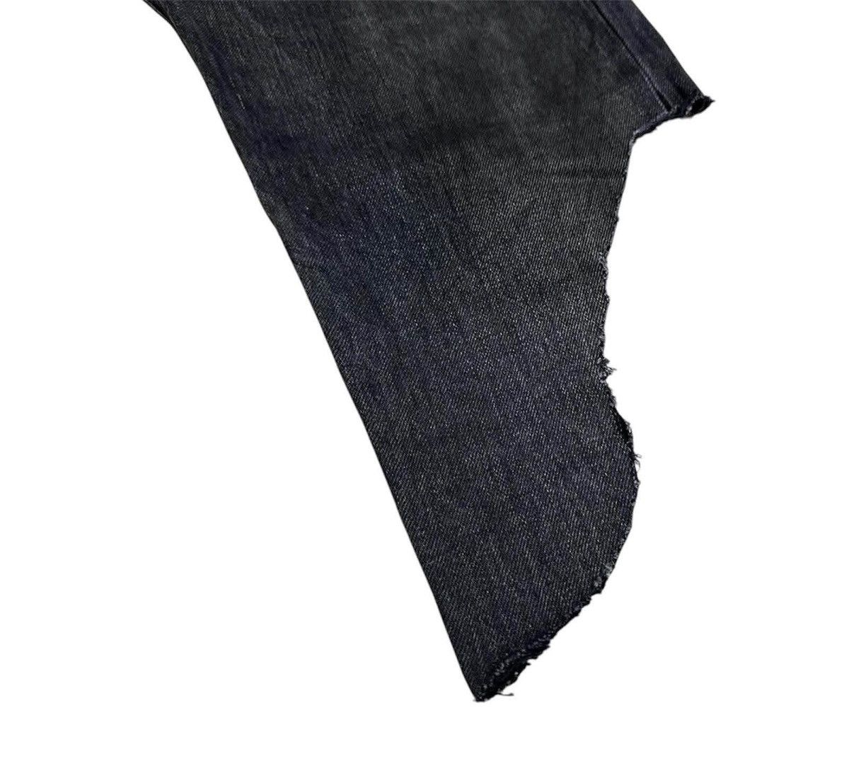 Japanese Brand × Jun Takahashi × Undercover 🔥Sick Undercover Black Denim Cut Off Distressed Size US 32 / EU 48 - 4 Thumbnail
