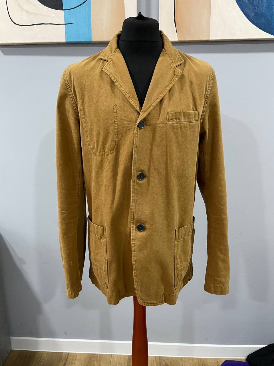 Edwin Edwin Japanese Denim Tailor Jacket Blazer Size L Size 50L - 1 Thumbnail