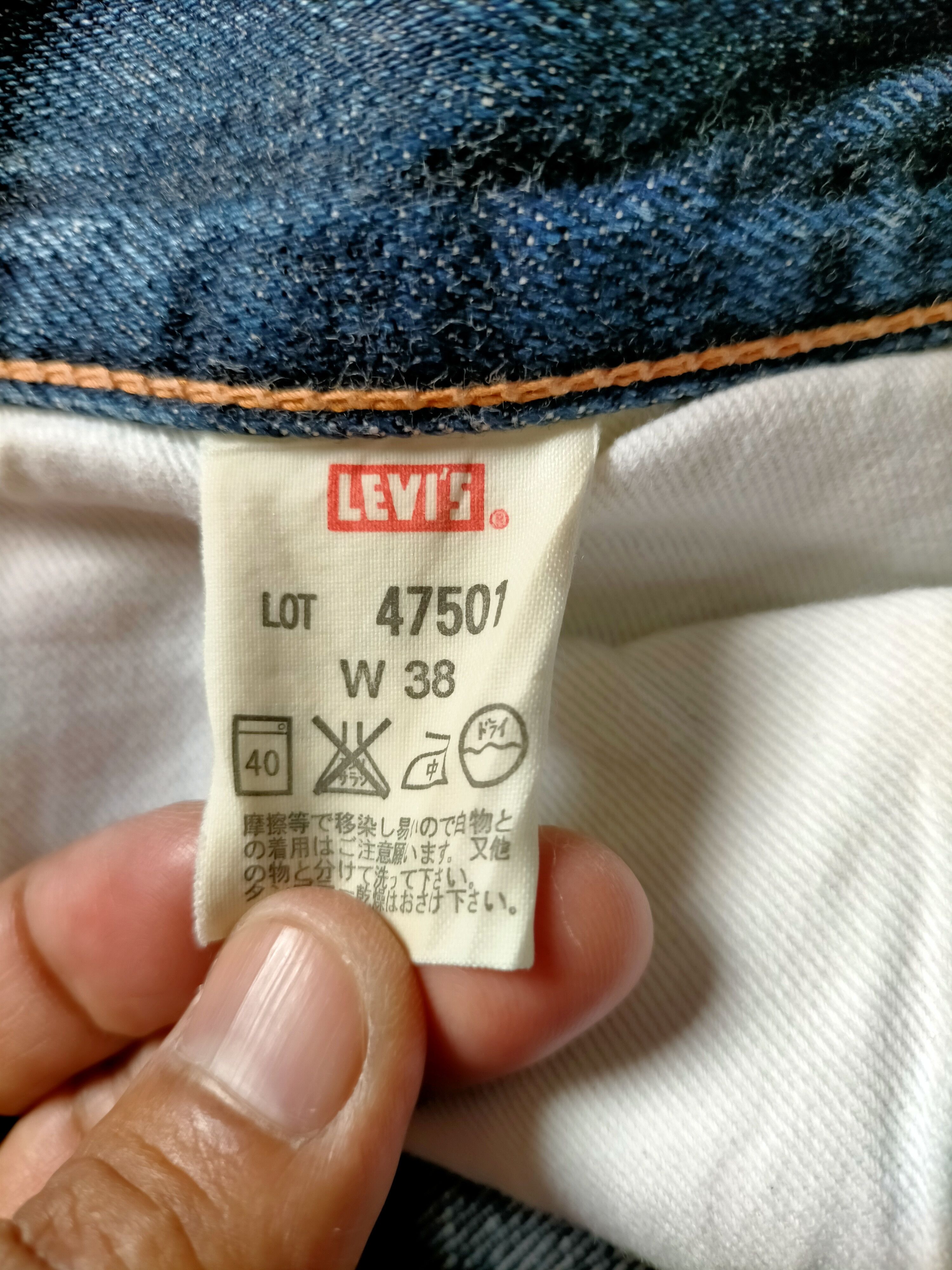 Levi's Vintage Clothing Vintage Levis 501xx Big E Selvedge Jeans Size US 35 - 24 Thumbnail