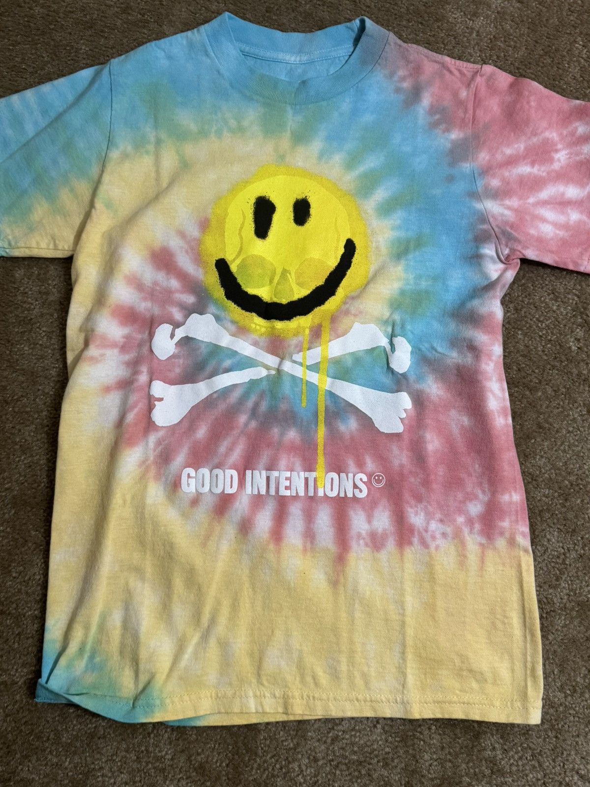 XO Xo good intentinos nav the weeknd tye dye tee Size US S / EU 44-46 / 1 - 3 Thumbnail