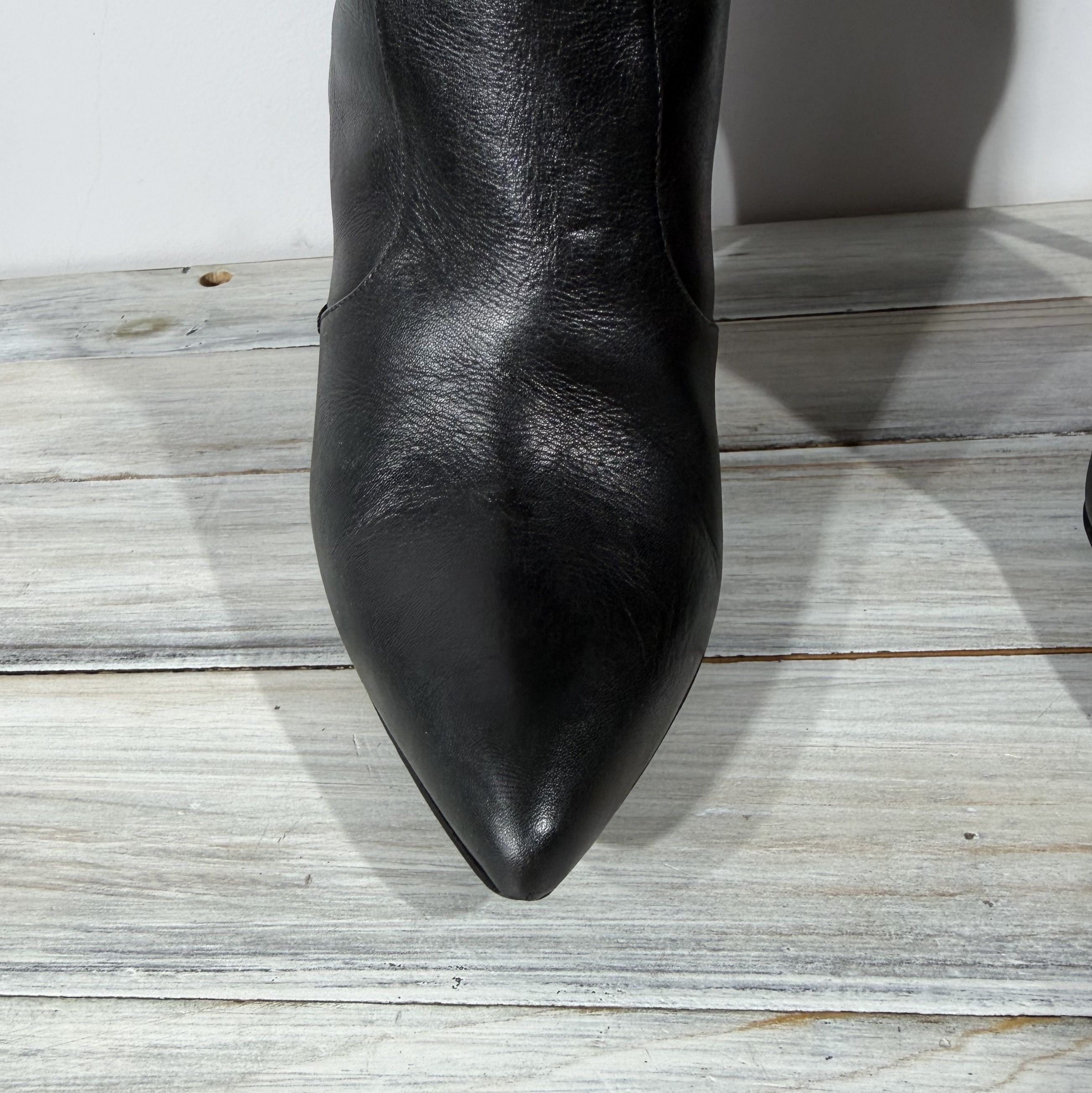 TOM FORD Embellished Leather Over-The-Knee Boots MadeinItaly