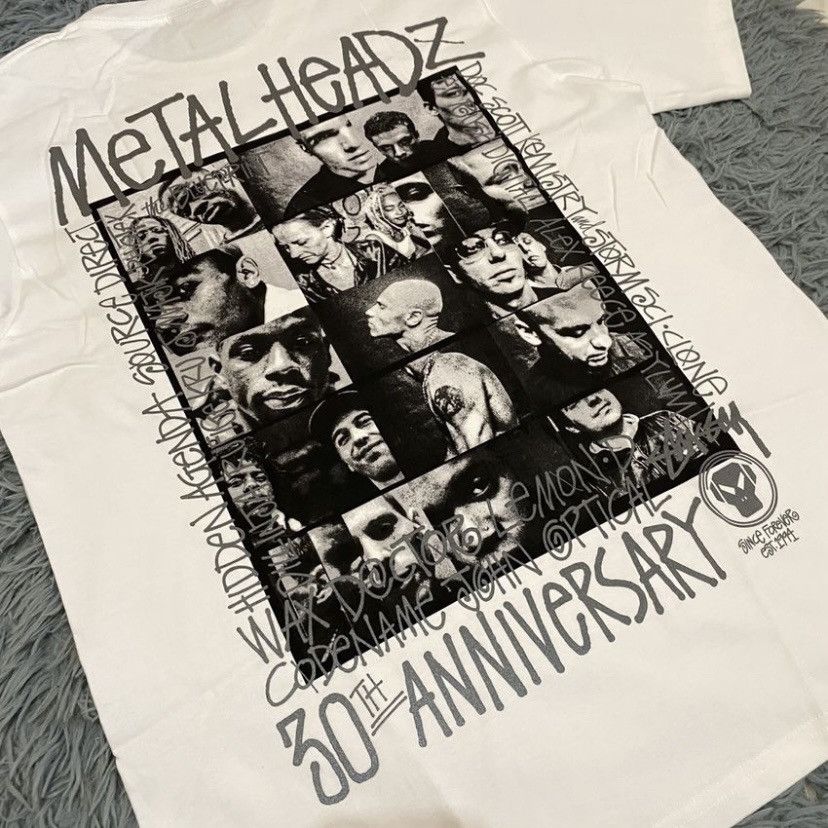 Stussy Stussy Metal Headz Tee Size US L / EU 52-54 / 3 - 4 Thumbnail