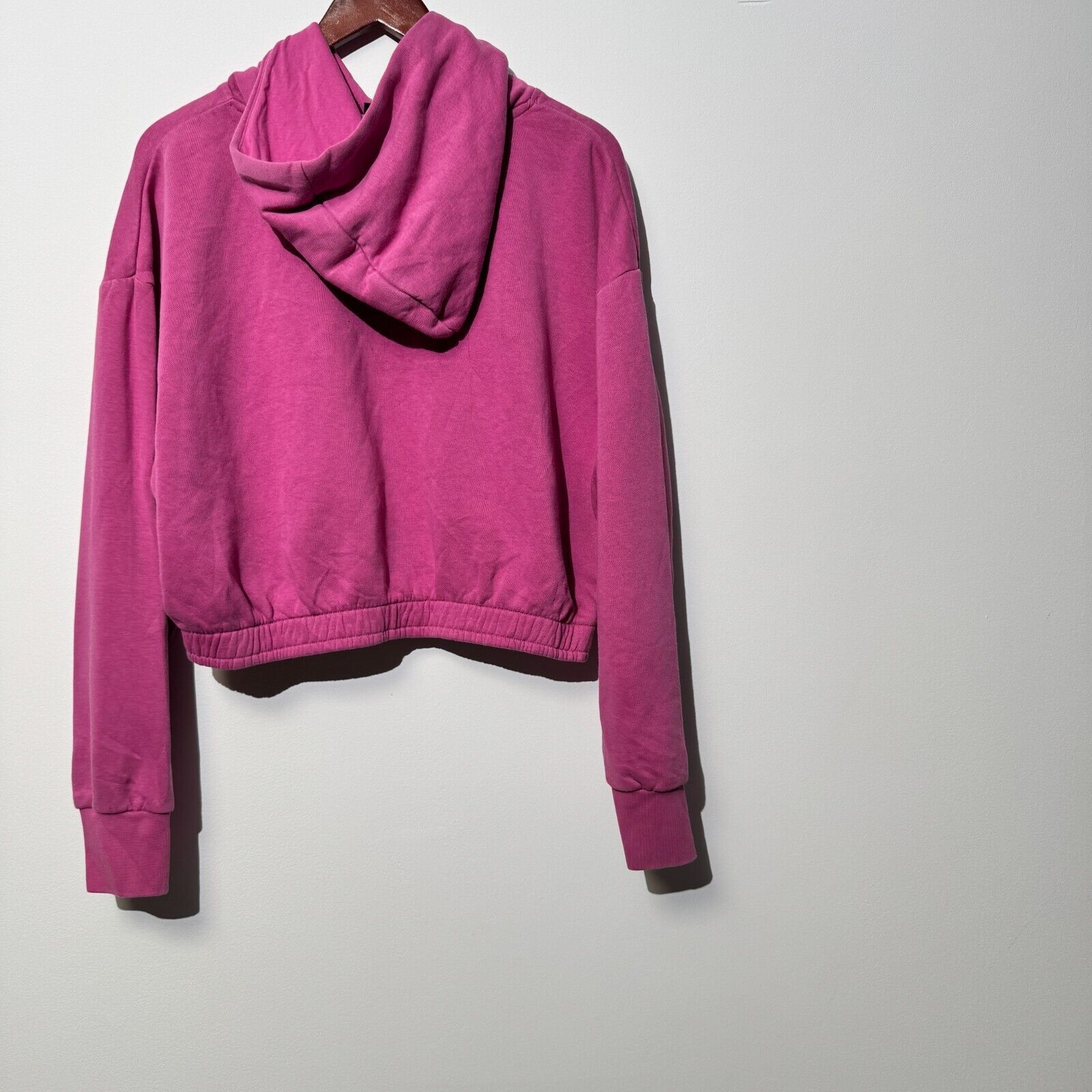 Nike × Vintage Vintage Nike Women's Pink Cotton Hoodie Size M Purple Lilac Size US M / EU 48-50 / 2 - 10 Thumbnail