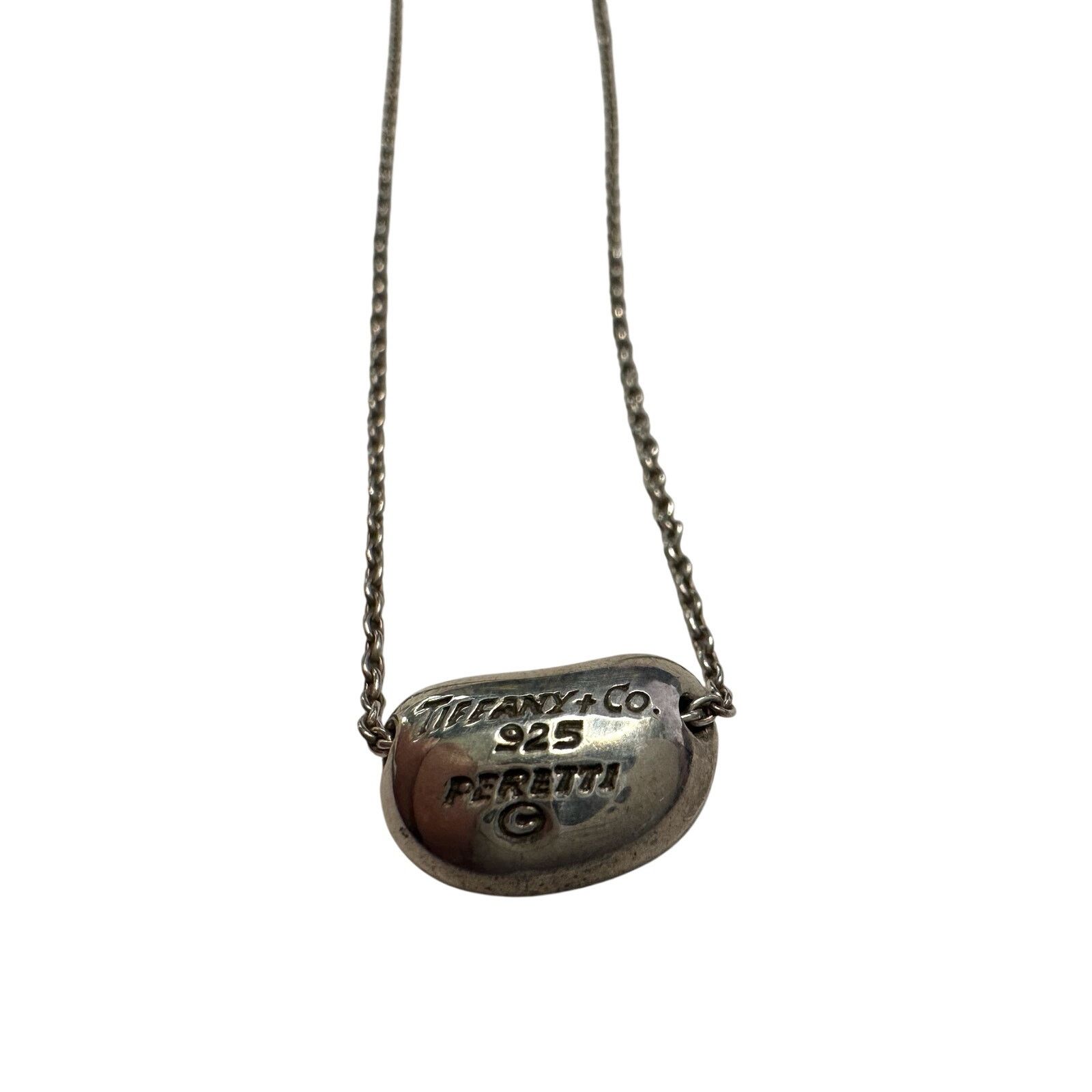 Tiffany & Co. Tiffany & Co Elsa Peretti Small Bean Necklace - 16" Size ONE SIZE - 2 Thumbnail
