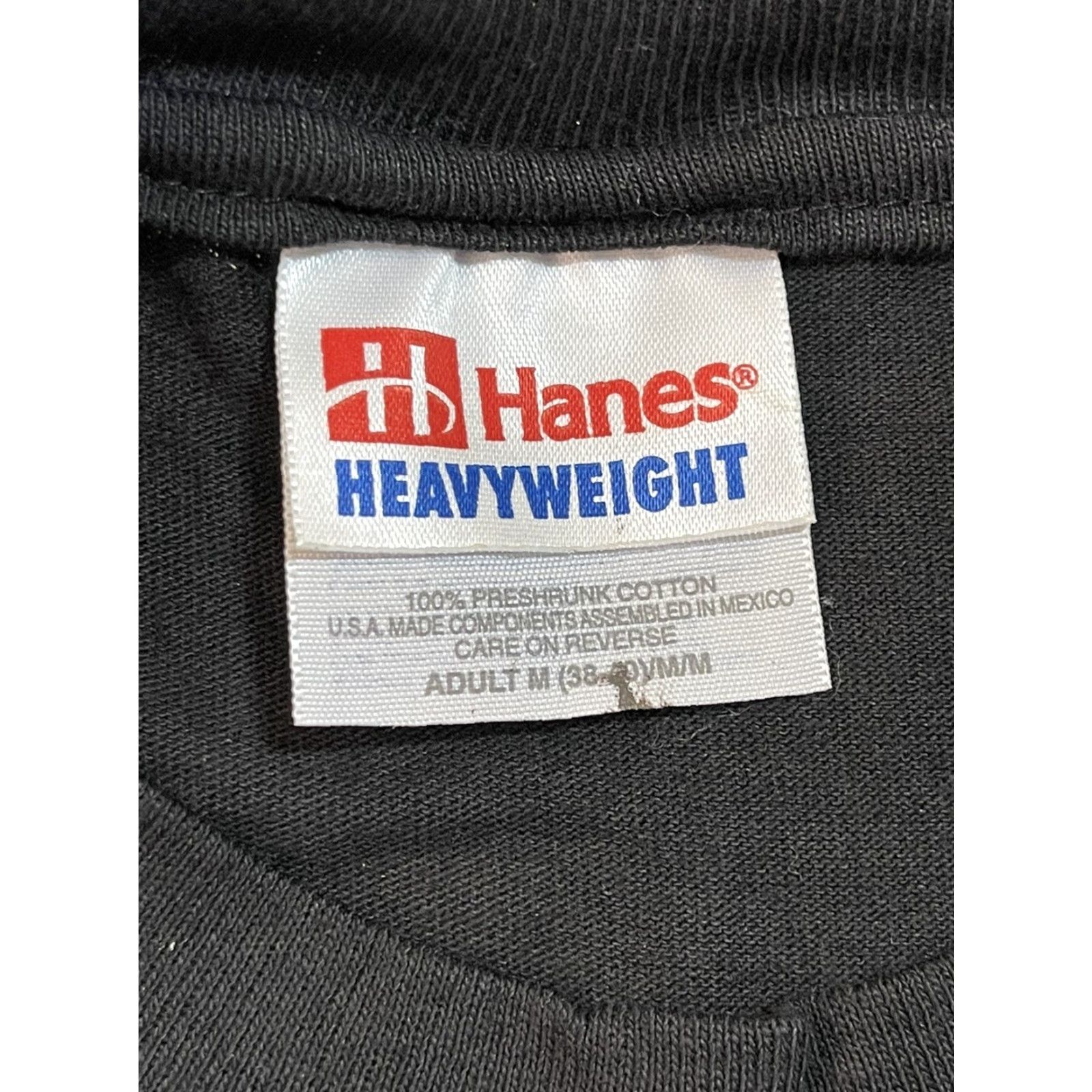 Hanes VINTAGE Tim McGraw T-Shirt Hanes Tour Dates Unisex Adults Short Sleeve Crew Neck Black 100% Cotton Sz M Music Country 2001 Y2K Concert Brand: Hanes Size US M / EU 48-50 / 2 - 4 Thumbnail