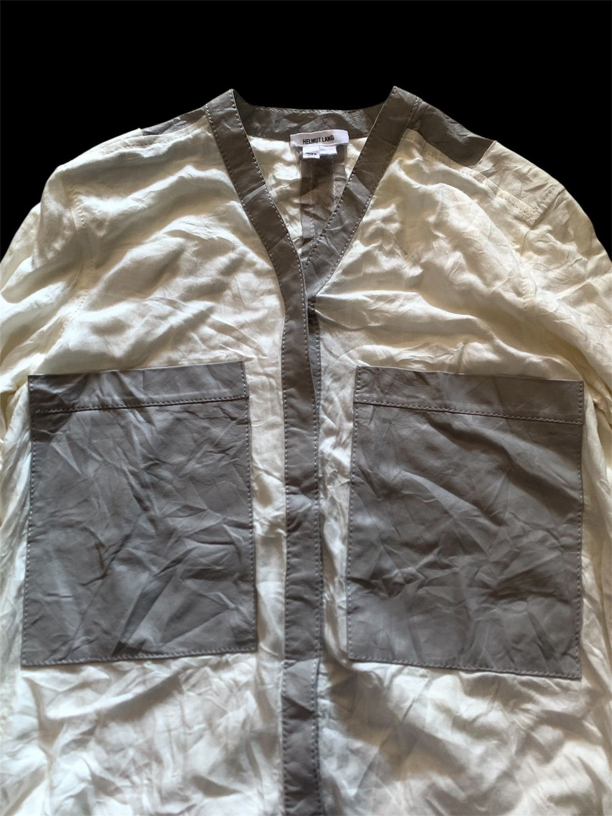 Helmut Lang Helmut Lang White Shirt Size US S / EU 44-46 / 1 - 2 Thumbnail