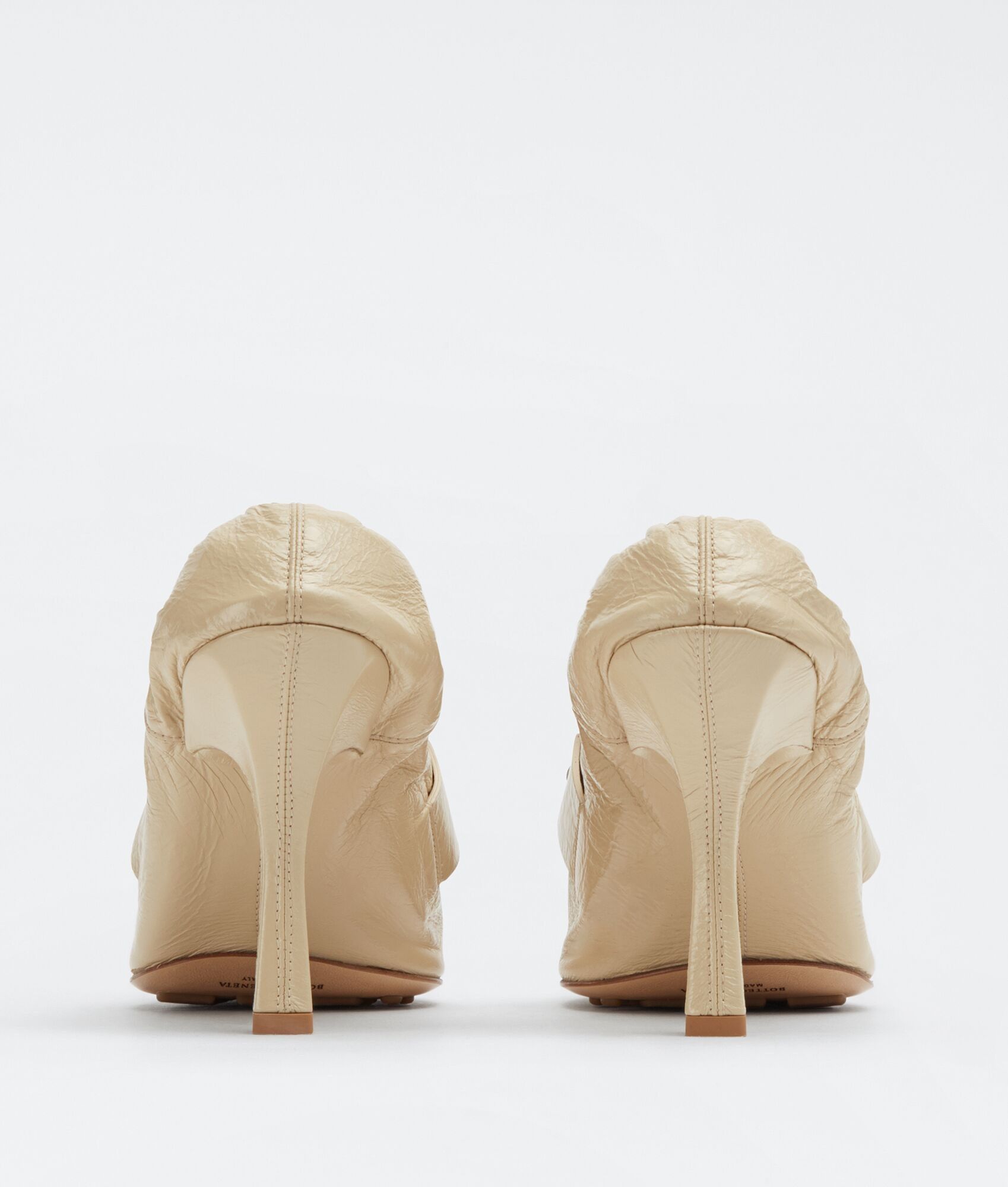 Bottega Veneta o1bcso1str0225 Madame Pumps in Beige Size US 7.5 / IT 37.5 - 3 Thumbnail
