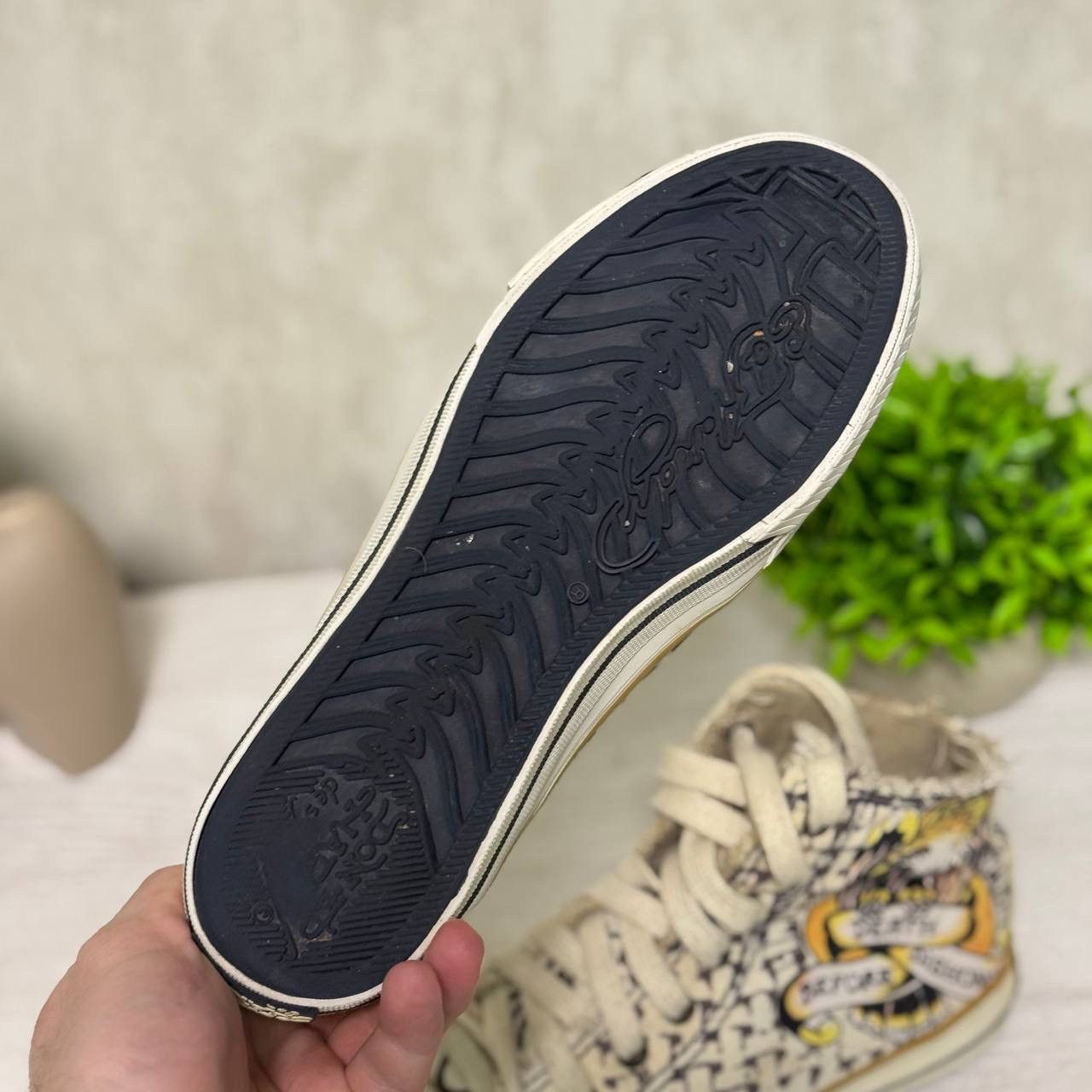 Ed Hardy Vintage Ed Hardy by Christian Audigier Hi Top Sneakers Size US 7 / EU 40 - 8 Thumbnail
