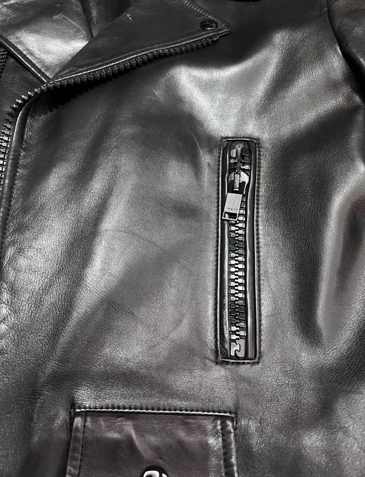 Saint Laurent Paris SaintLaurent AW15 Leather Jacket 2412-Nextarrow Size US M / EU 48-50 / 2 - 5 Thumbnail