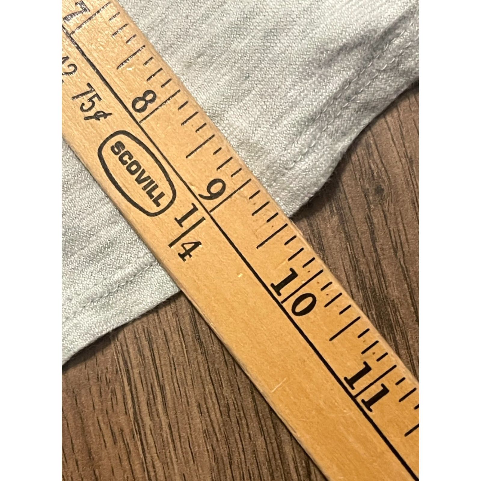 Vintage Gilligan & O'Malley Shorts Women Small Gray Pull On Flat Front Inseam 2.0 in. Casual Modern Sweat Vintage No Size 28" / US 6 / IT 42 - 7 Thumbnail