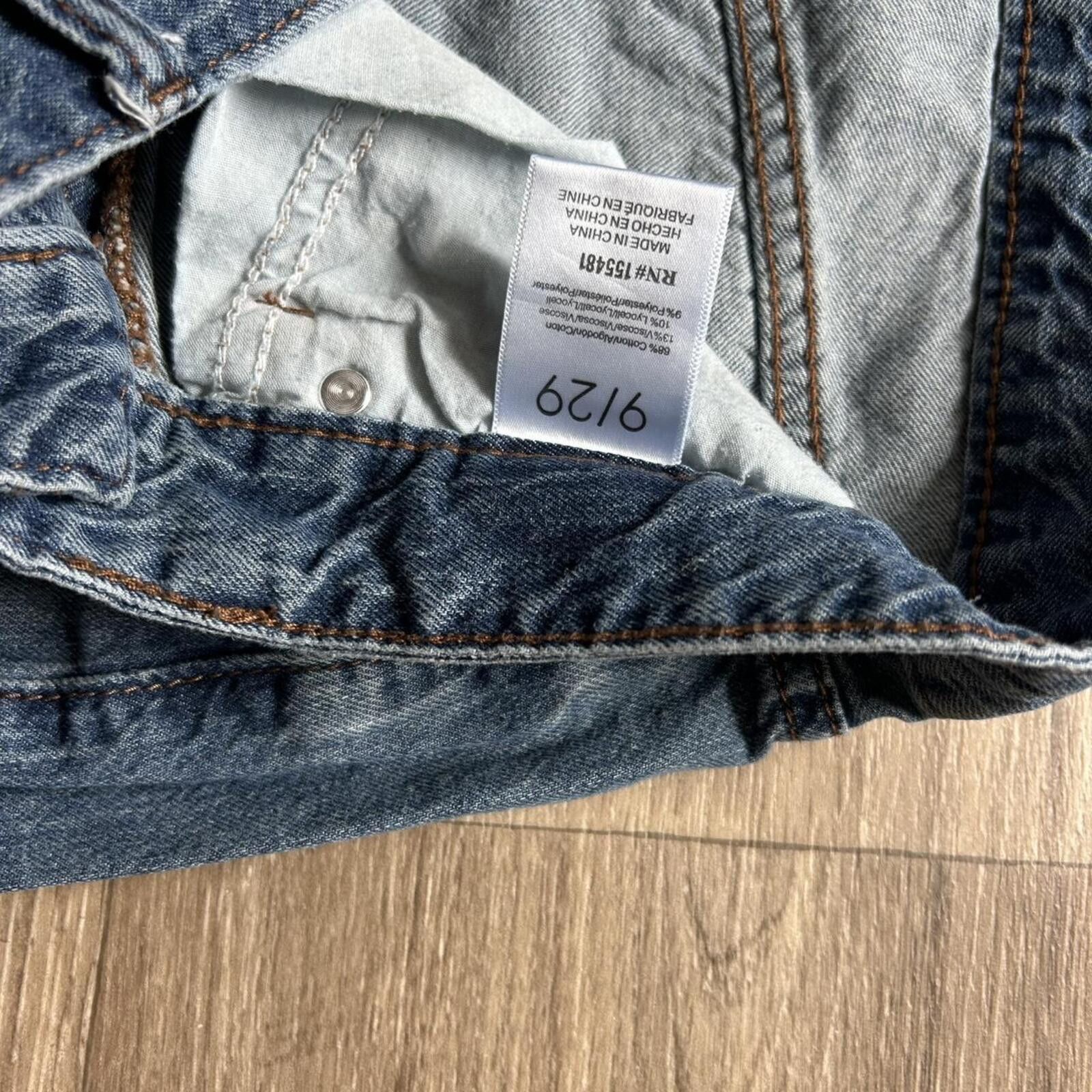 Other Sick Vintage y2k Baggy Denim Jeans size 9/29 Wide Leg Pants Size 32" / US 10 / IT 46 - 5 Thumbnail
