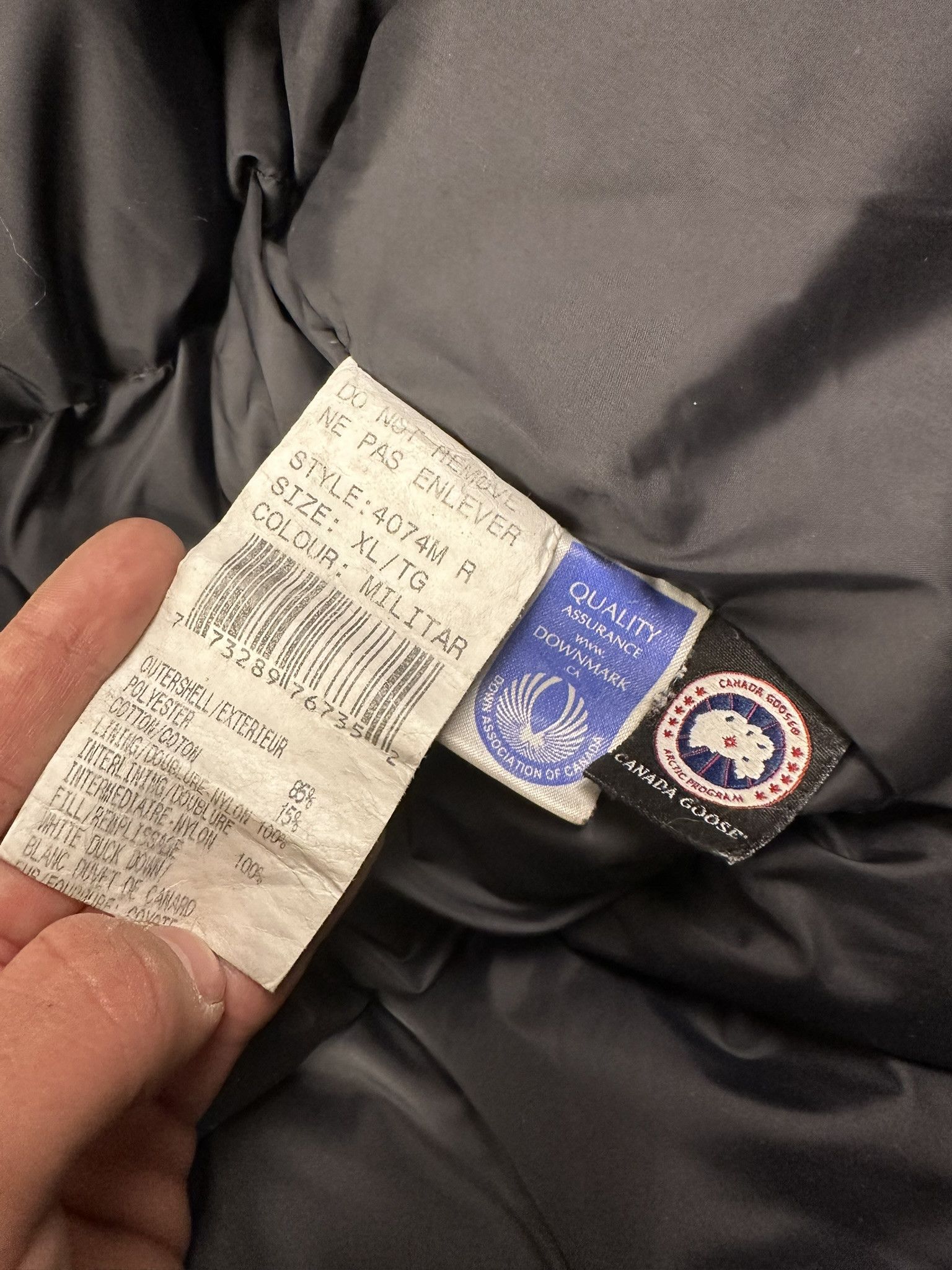 Canada Goose Canada Goose Baniff Fur Hood Military Down Winter Parka Size US XL / EU 56 / 4 - 18 Thumbnail