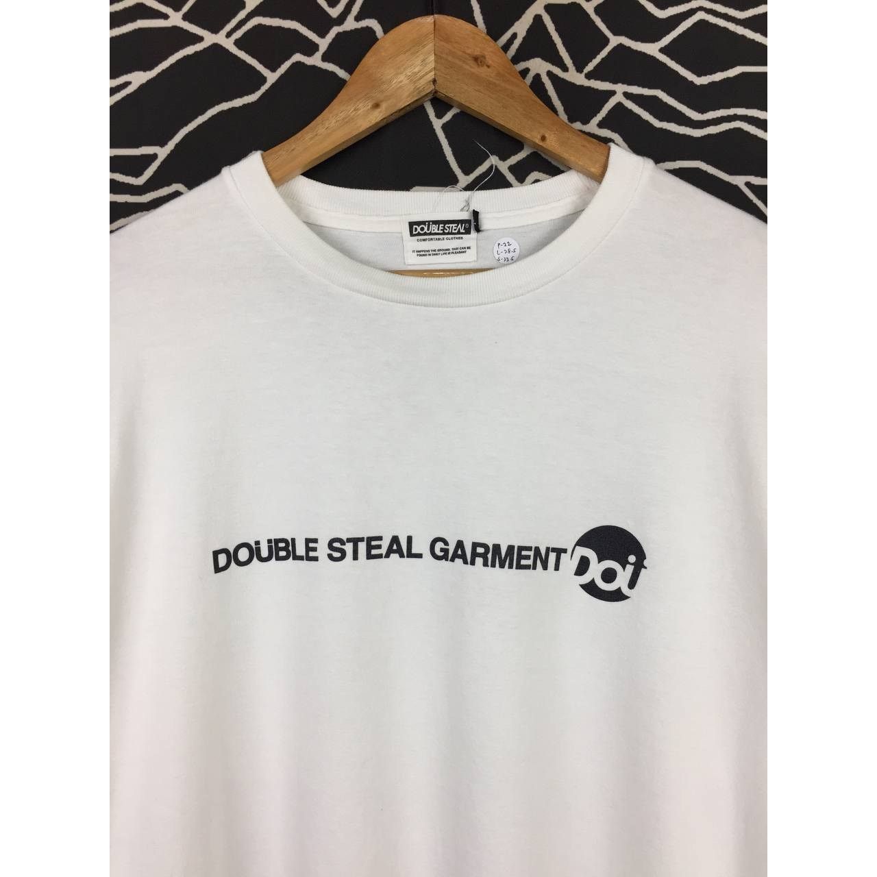 Japanese Brand × Vintage Double Steal Garment Spell Out Logo Long Sleeve Tee Size US L / EU 52-54 / 3 - 3 Thumbnail