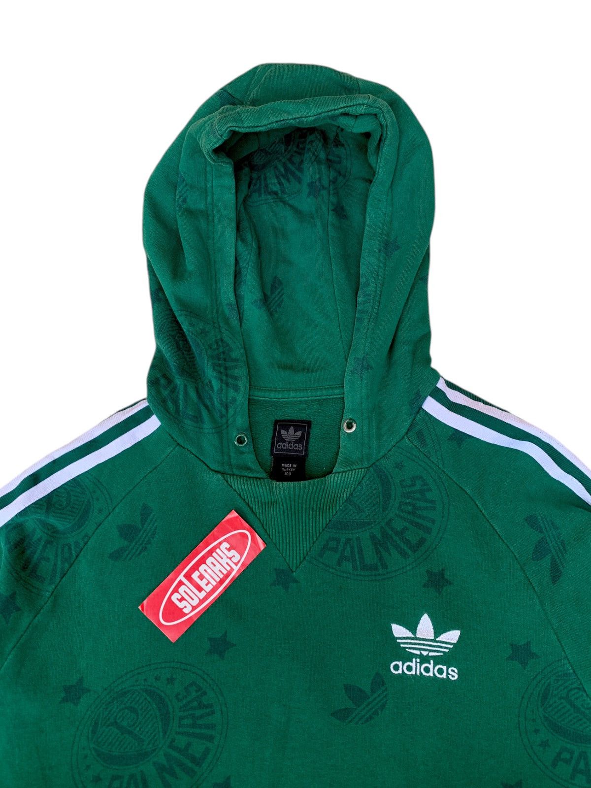Adidas Adidas Palmeiras sweatshirt hoodie rare Size US S / EU 44-46 / 1 - 3 Thumbnail