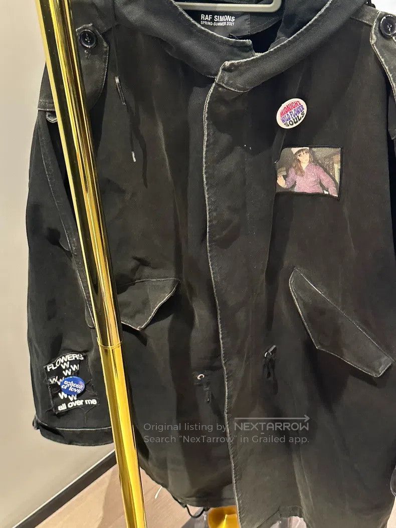 Raf Simons Raf Simons Patch badge wash to make old parka coat Size US XS / EU 42 / 0 - 3 Thumbnail