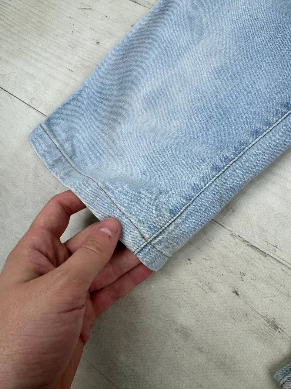 Armani Vintage Armani Big Logo Denim Jeans Size US 28 / EU 44 - 6 Thumbnail