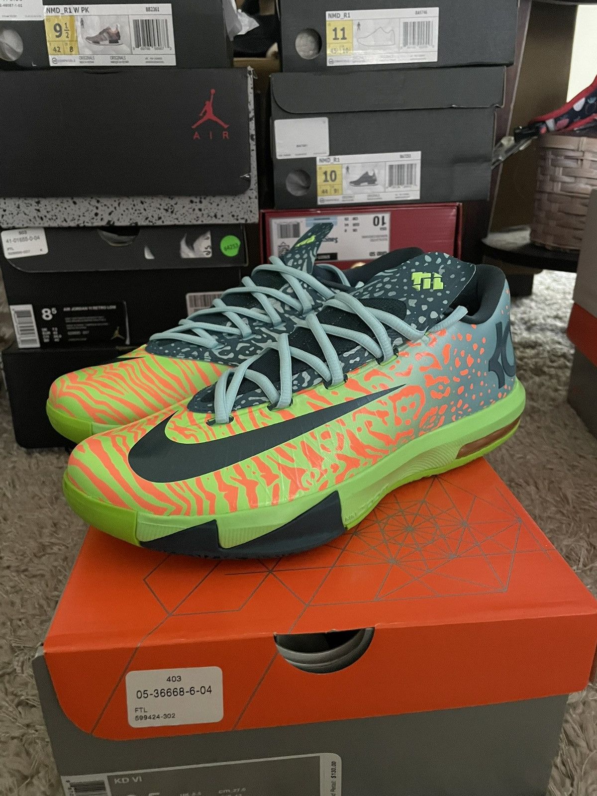 Nike Nike KD 6 Liger Size US 9.5 / EU 42-43 - 1 Thumbnail