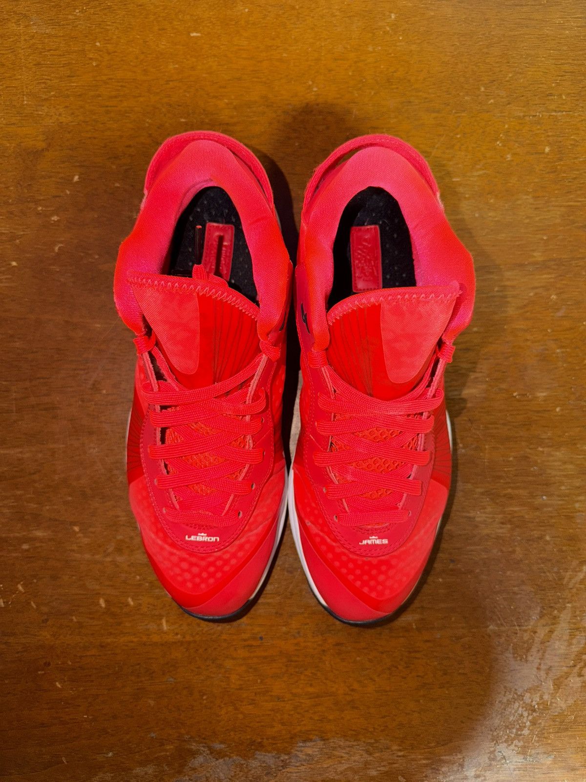 Nike Nike Lebron 8 v2 Low Solar Red size 10 Size US 10 / EU 43 - 3 Thumbnail