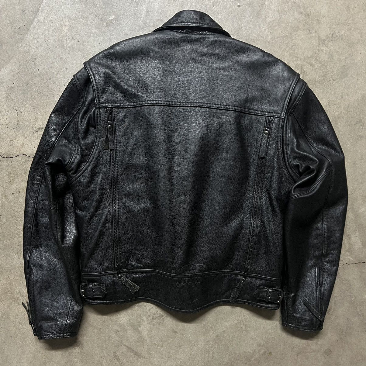 Harley Davidson × Vintage Harley Davidson “Conceal Carry” Motorcycle Leather Jacket Size US S / EU 44-46 / 1 - 6 Thumbnail