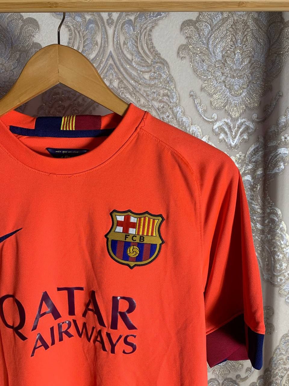 Nike VERY RARE NIKE FC BARCELONA SPAIN SOCCER JERSEY RETRO Y2K Size US M / EU 48-50 / 2 - 2 Thumbnail