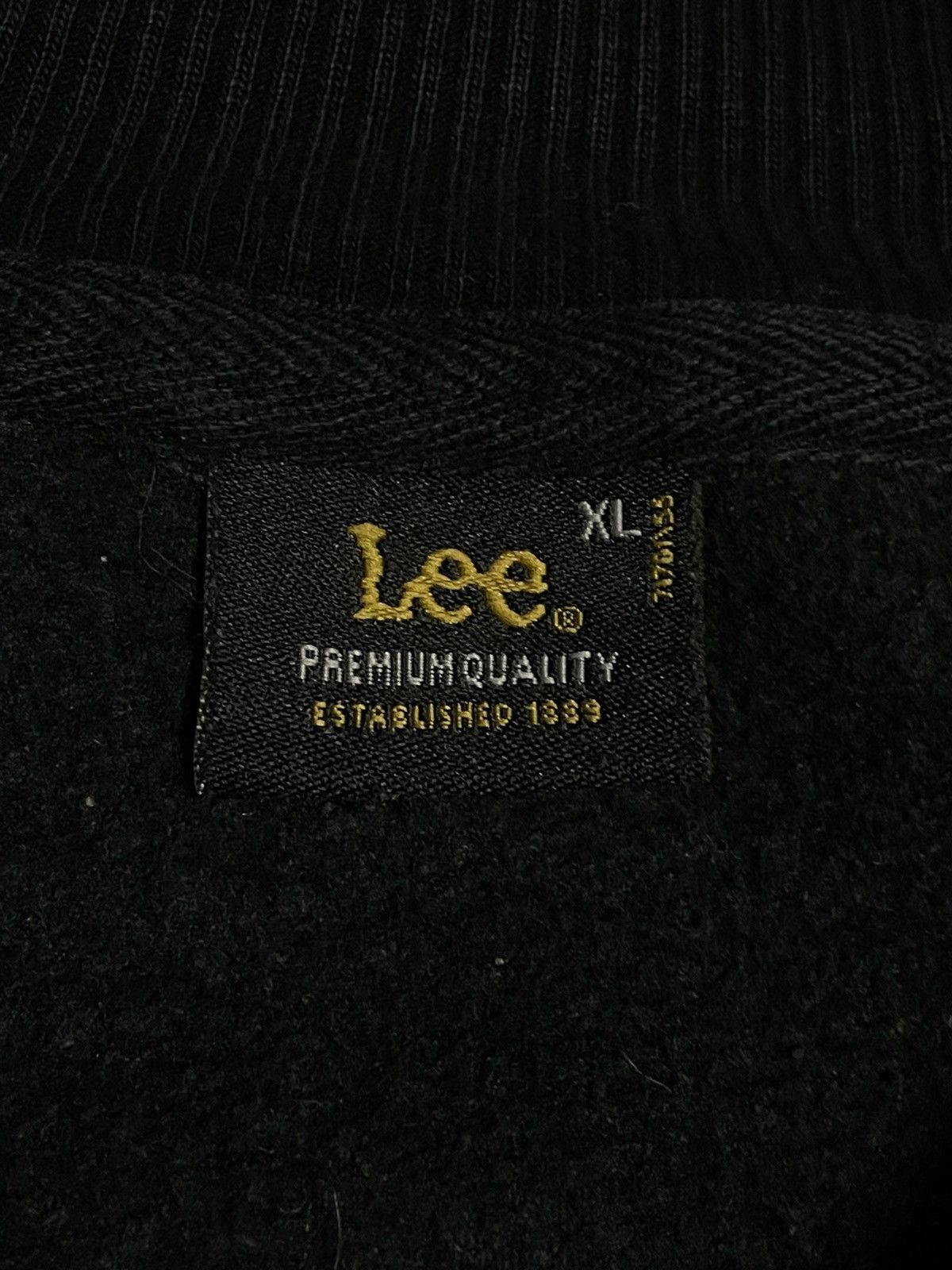 Lee 🔥RARE🔥Vintage Y2K Lee Sweatshirt Half Zip Rare Hype Boxy Size US S / EU 44-46 / 1 - 6 Thumbnail