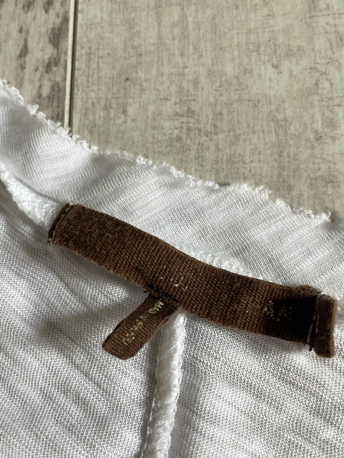 Rag & Bone Rag & Bone Distressed White Vintage T-Shirt Size M / US 6-8 / IT 42-44 - 7 Thumbnail