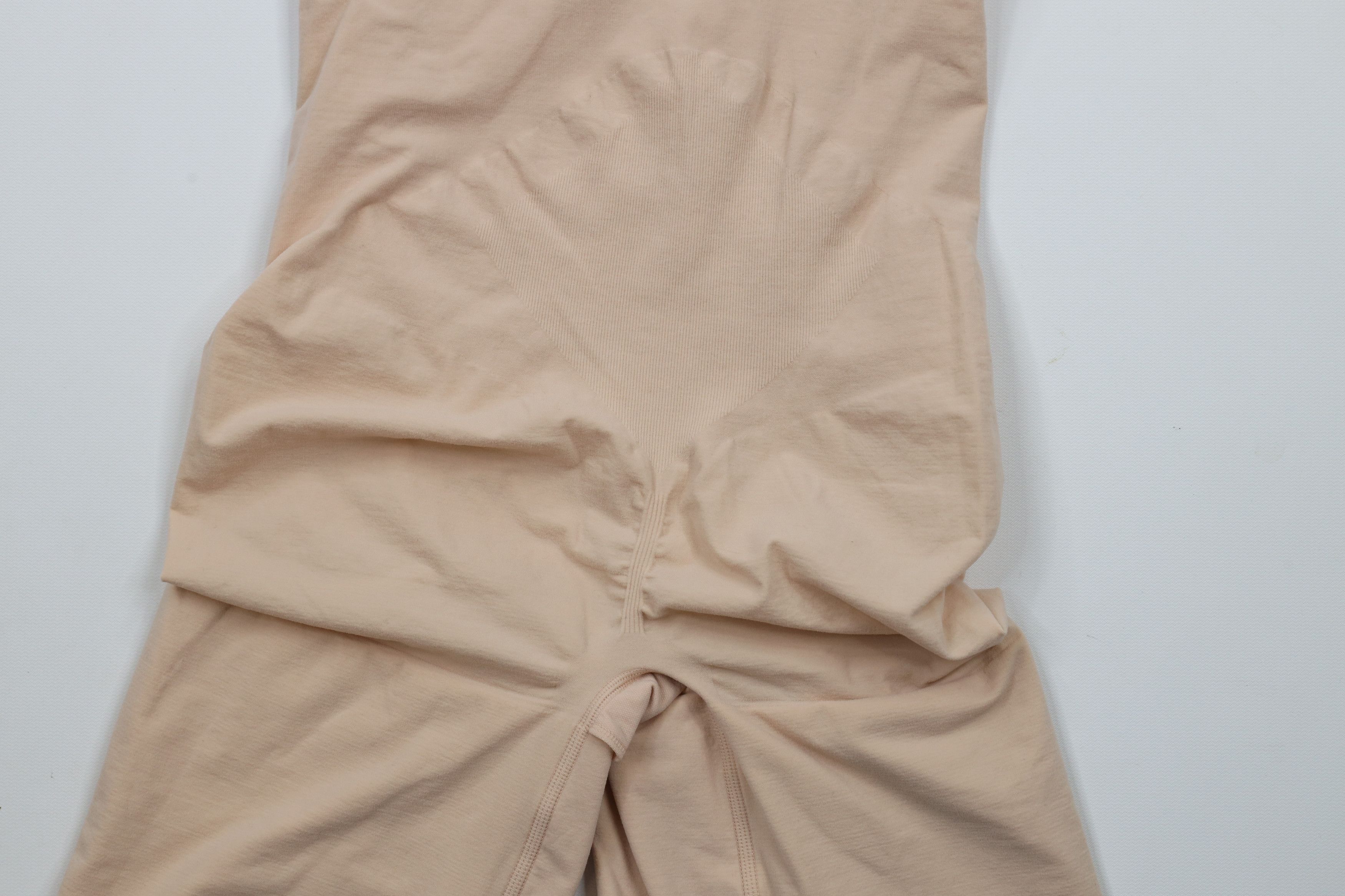 Spanx × Vintage Spanx Waisted Seamless Power Shapewear Mid Thigh Shorts Pink Size 23" - 8 Thumbnail