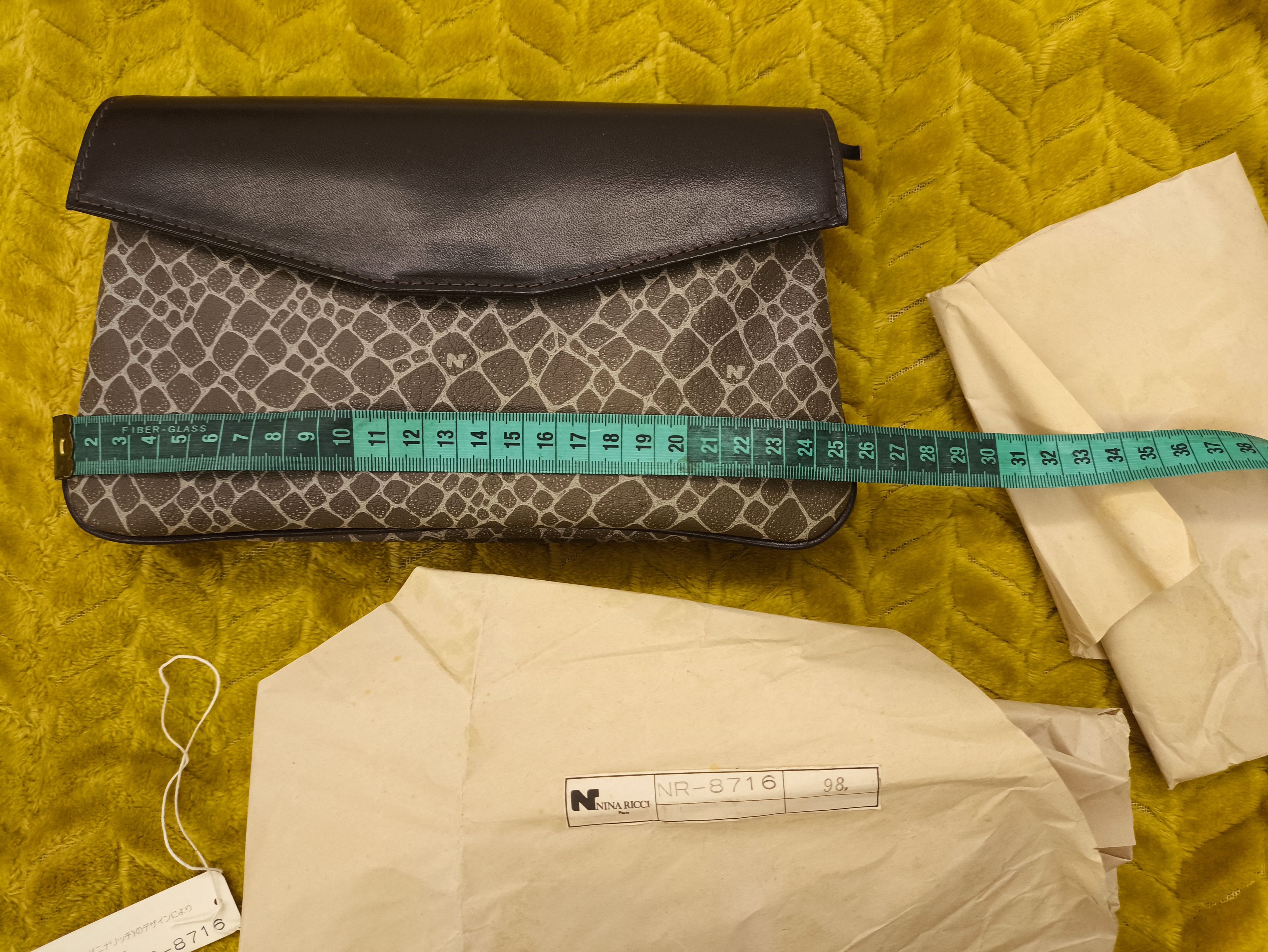 Nina Ricci VINTAGE 90S NINA RICCI CLUTCHES BAG Size ONE SIZE - 10 Thumbnail