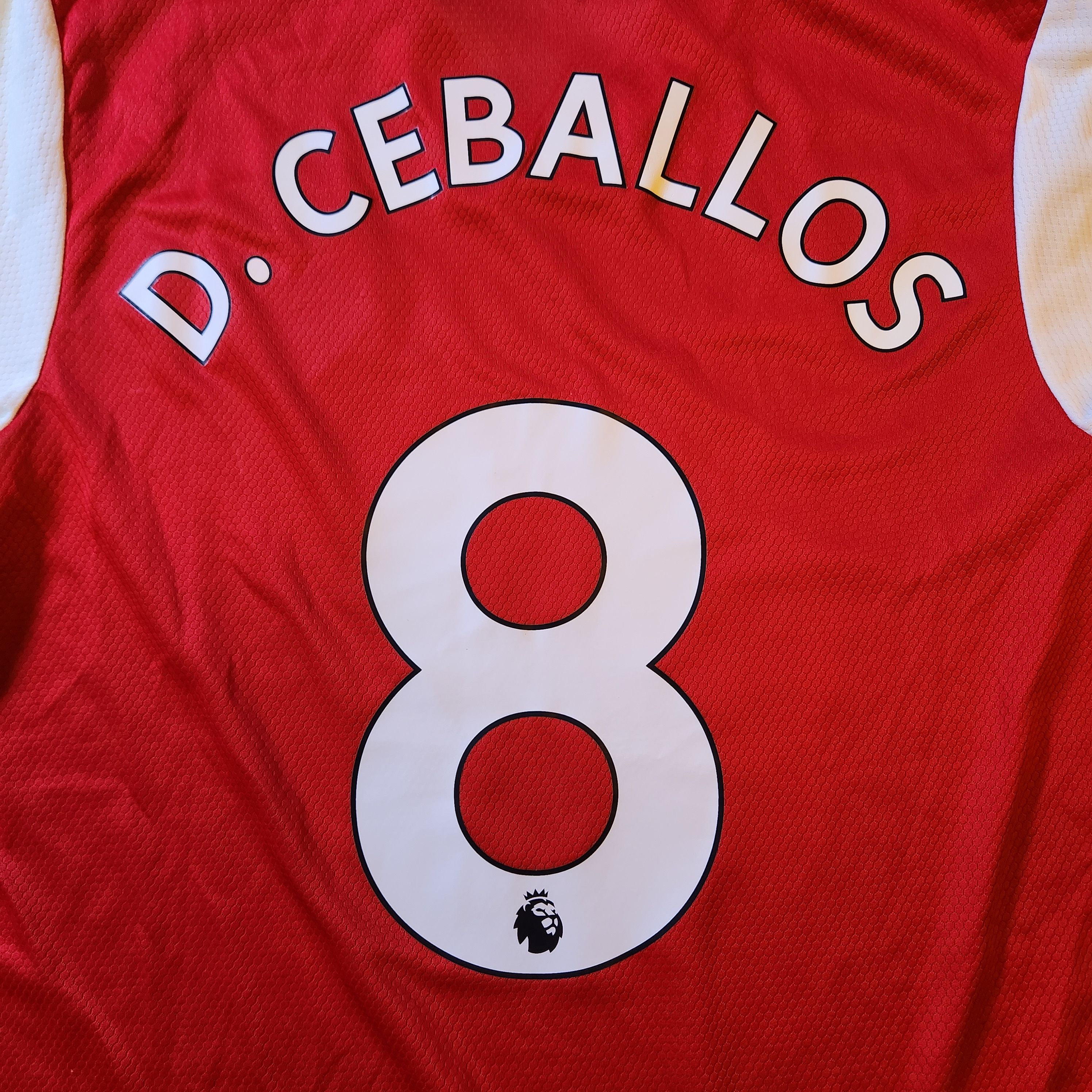 Adidas Authentic Arsenal CEBALLOS 2019-2020 Heads Up Home Jersey Size US M / EU 48-50 / 2 - 4 Thumbnail