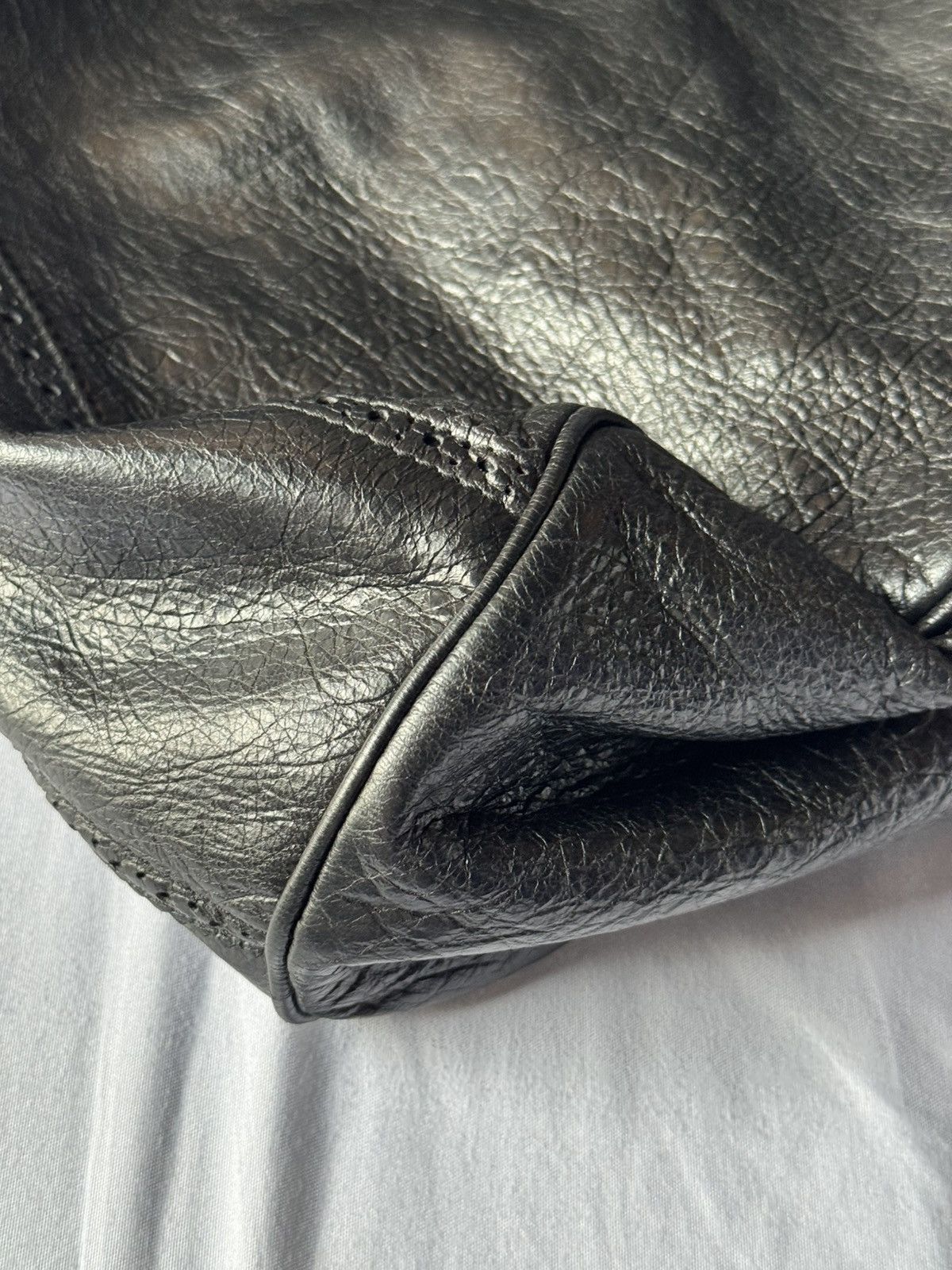 Balenciaga Balenciaga Black Leather Brogues GCH Midday Tote Size ONE SIZE - 9 Thumbnail