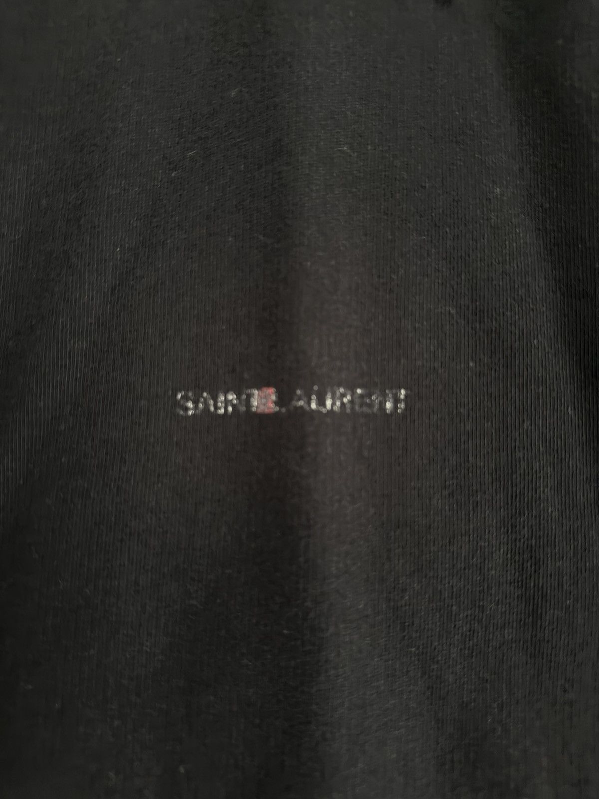 Saint Laurent Paris Saint Laurent Paris Black Hoodie Size US M / EU 48-50 / 2 - 2 Thumbnail