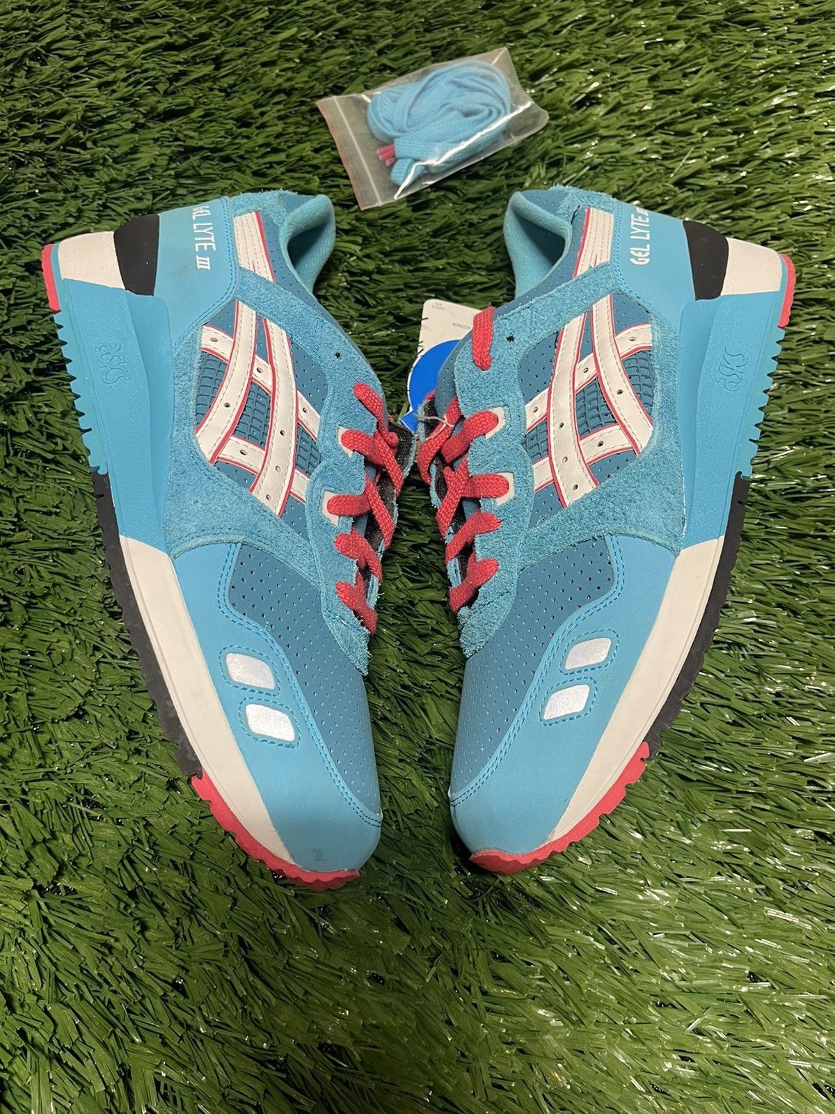 Asics ASICS Gel Lyte 3 Teal Dragon Size US 9.5 / EU 42-43 - 1 Thumbnail