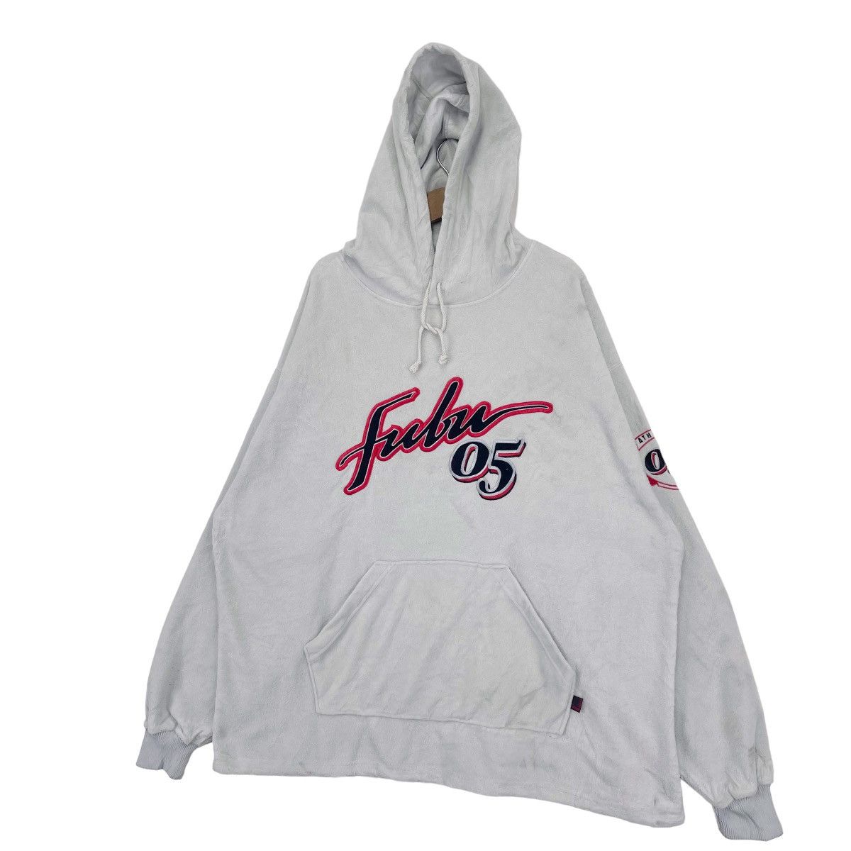 Vintage Fubu 05 Embroidered Big Logo Hoodie