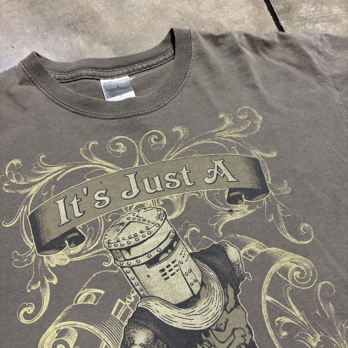 Vintage Vintage Monty Python Holy Grail Just a Flesh Wound T shirt Size US M / EU 48-50 / 2 - 5 Thumbnail