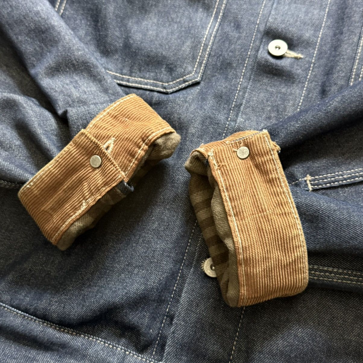 Yeezy Season 6 Denim Jacket (Indigo) *SAMPLE* Size US XL / EU 56 / 4 - 9 Thumbnail