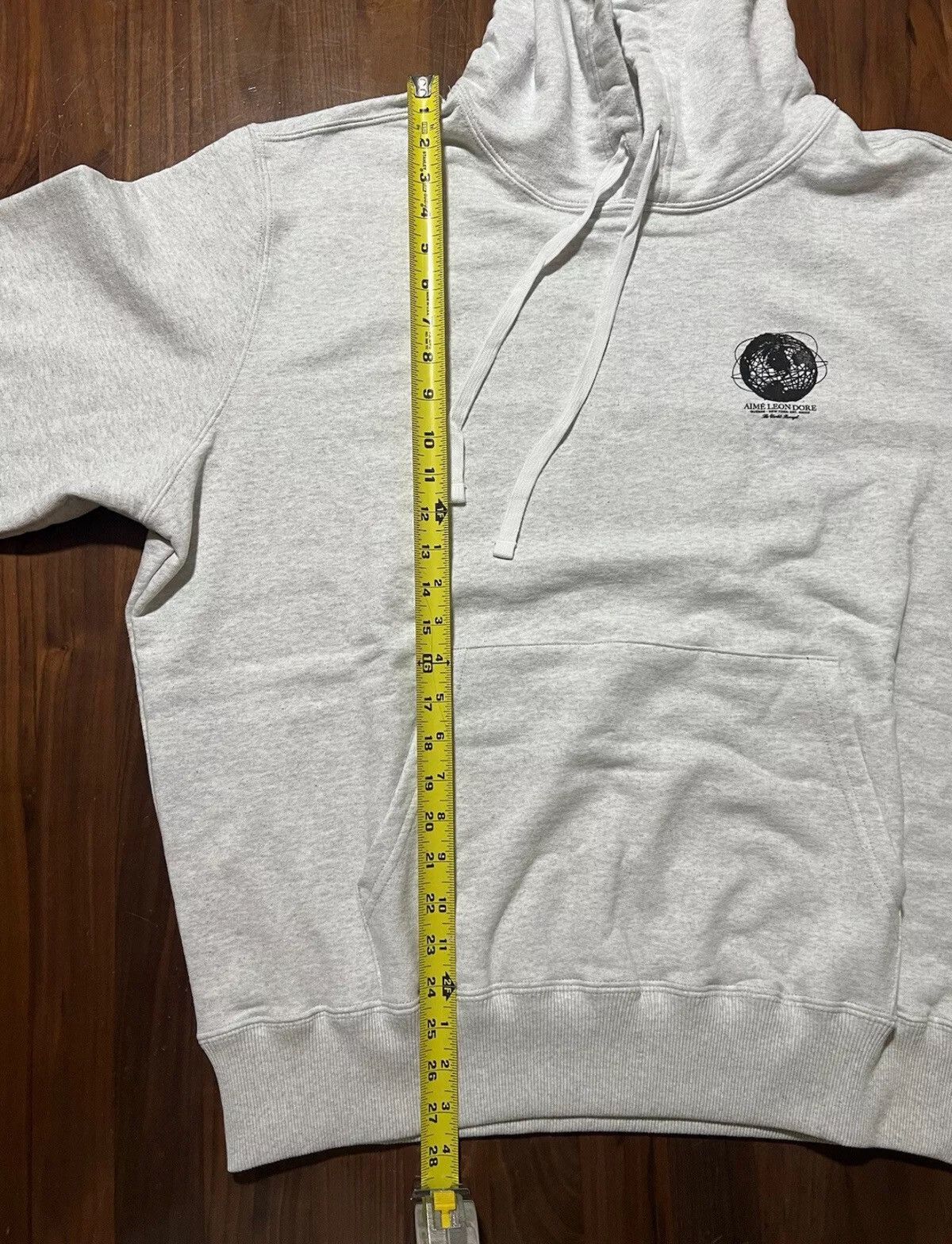 Aime Leon Dore Aime Leon Dore ALD The ‘64 Hoodie Globe Unisphere Grey XXL Size US XXL / EU 58 / 5 - 6 Thumbnail