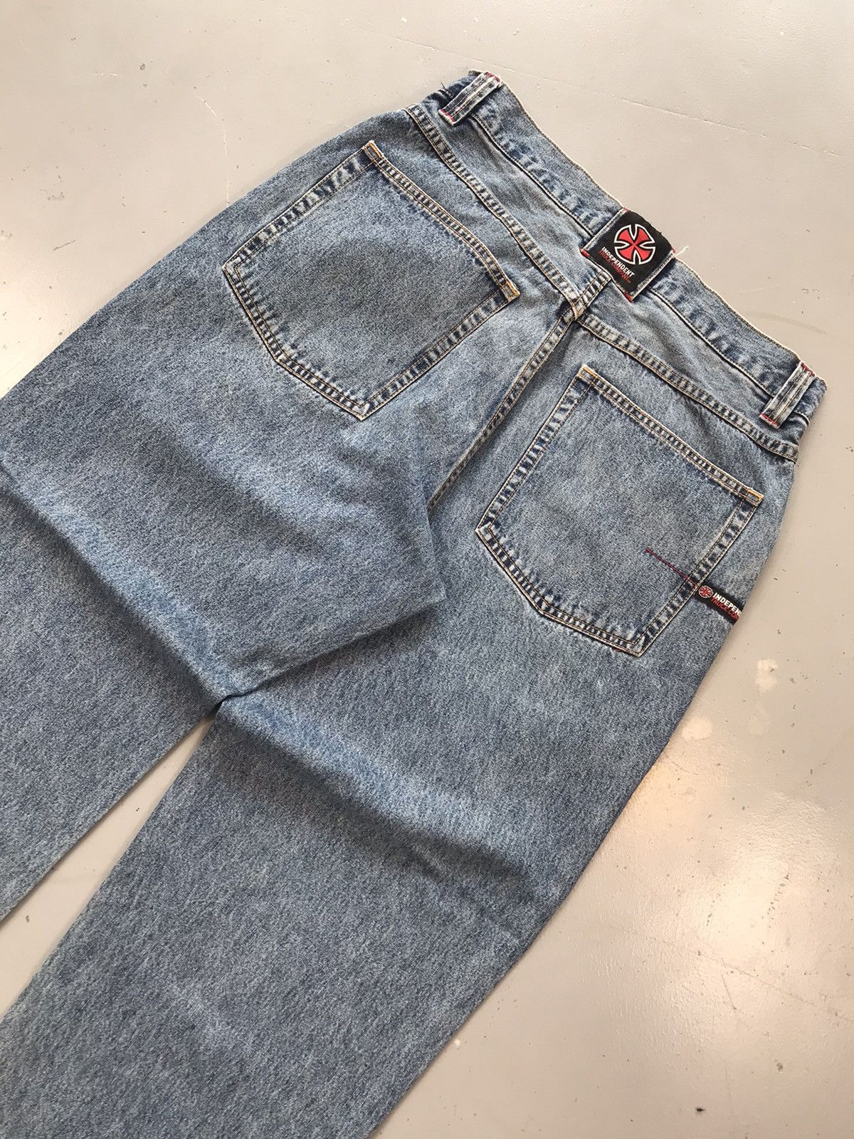 Independent Truck Co. × Vintage Vintage rare independent truck co. Straight fit denim Size US 34 / EU 50 - 10 Thumbnail