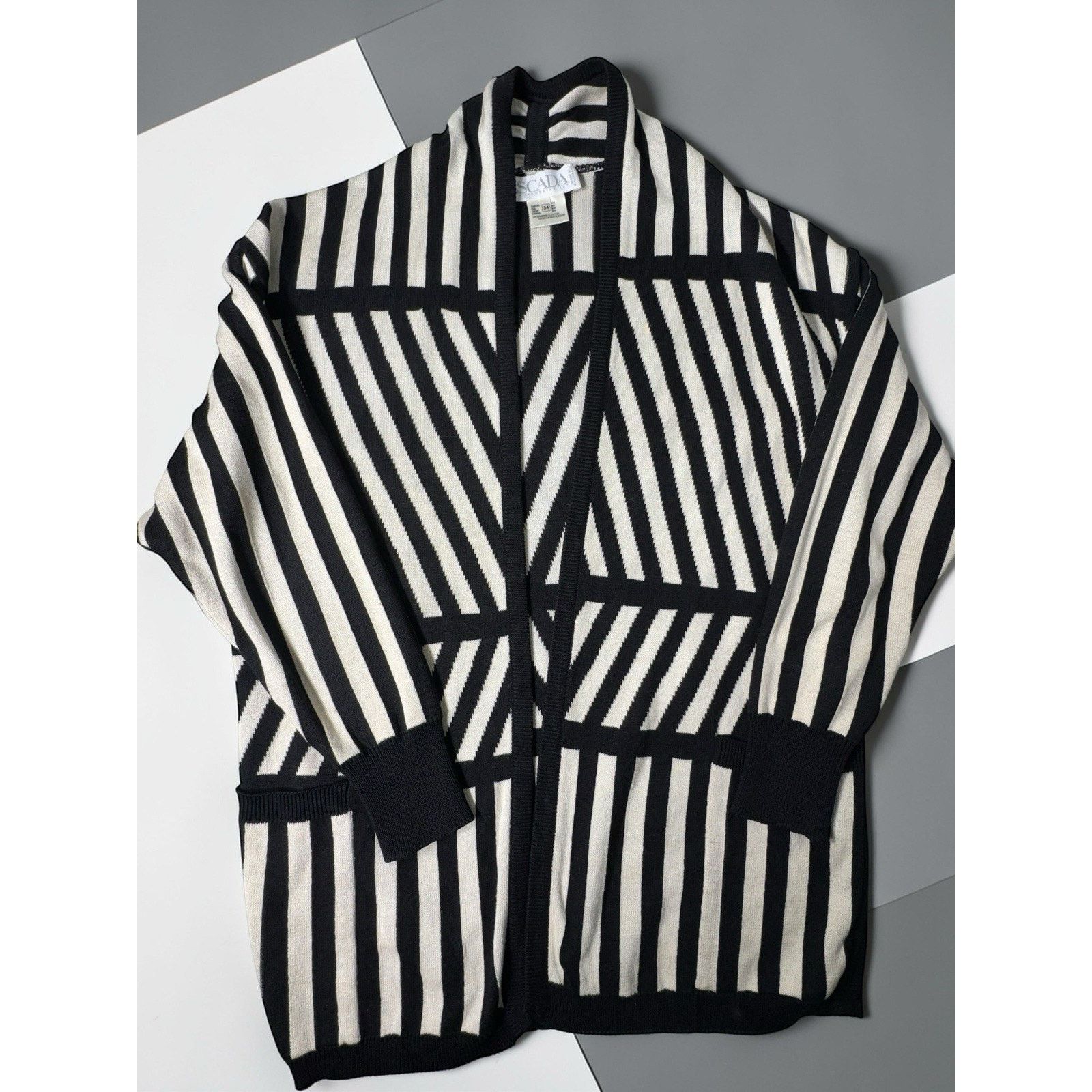 Escada Vintage Escada Margaretha Ley Knit Cardigan Size 34 Size S / US 4 / IT 40 - 2 Thumbnail