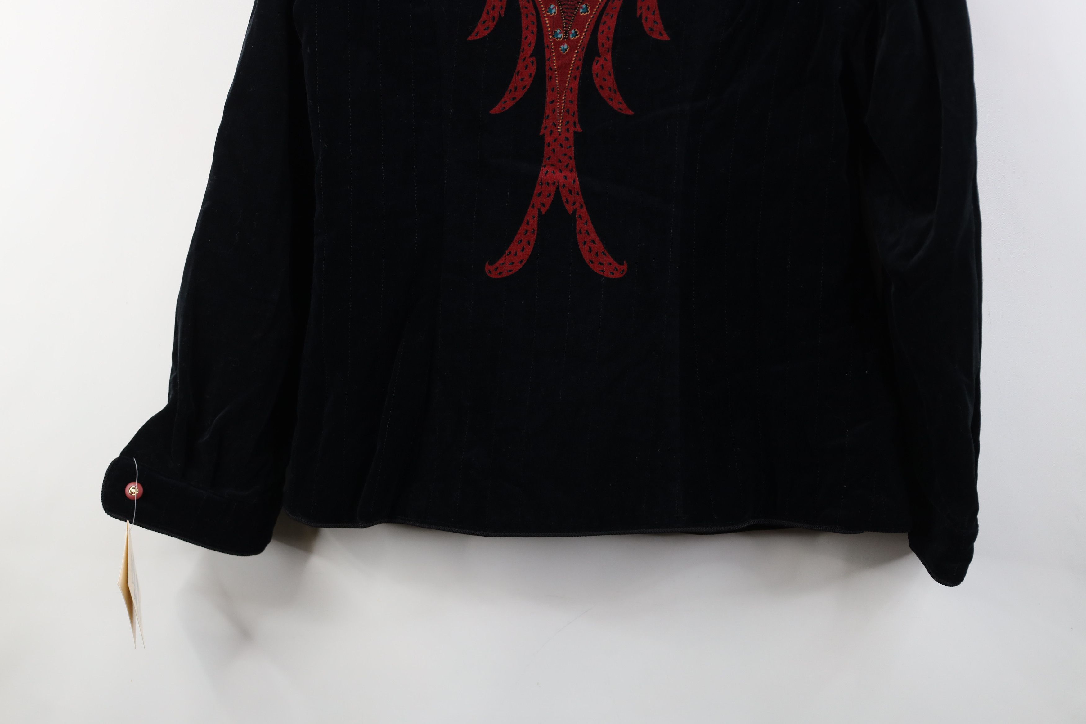 Vintage Deadstock Vintage 70s Streetwear Velour Quilted Jacket Size L / US 10 / IT 46 - 15 Thumbnail