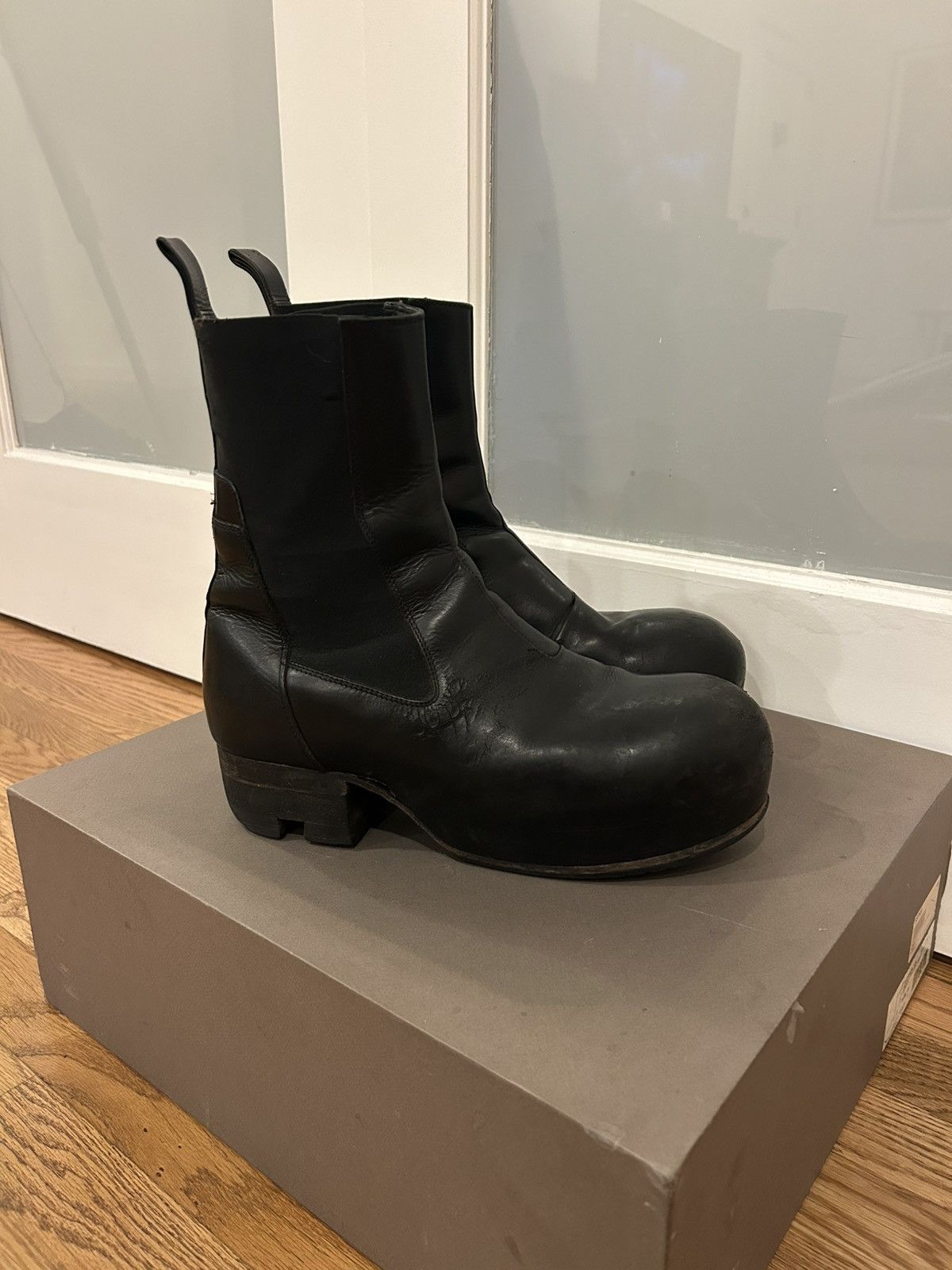 Rick Owens SS21 Phlegethon Rick Owens Beatle Ballast Boots Size US 10 / EU 43 - 1 Thumbnail