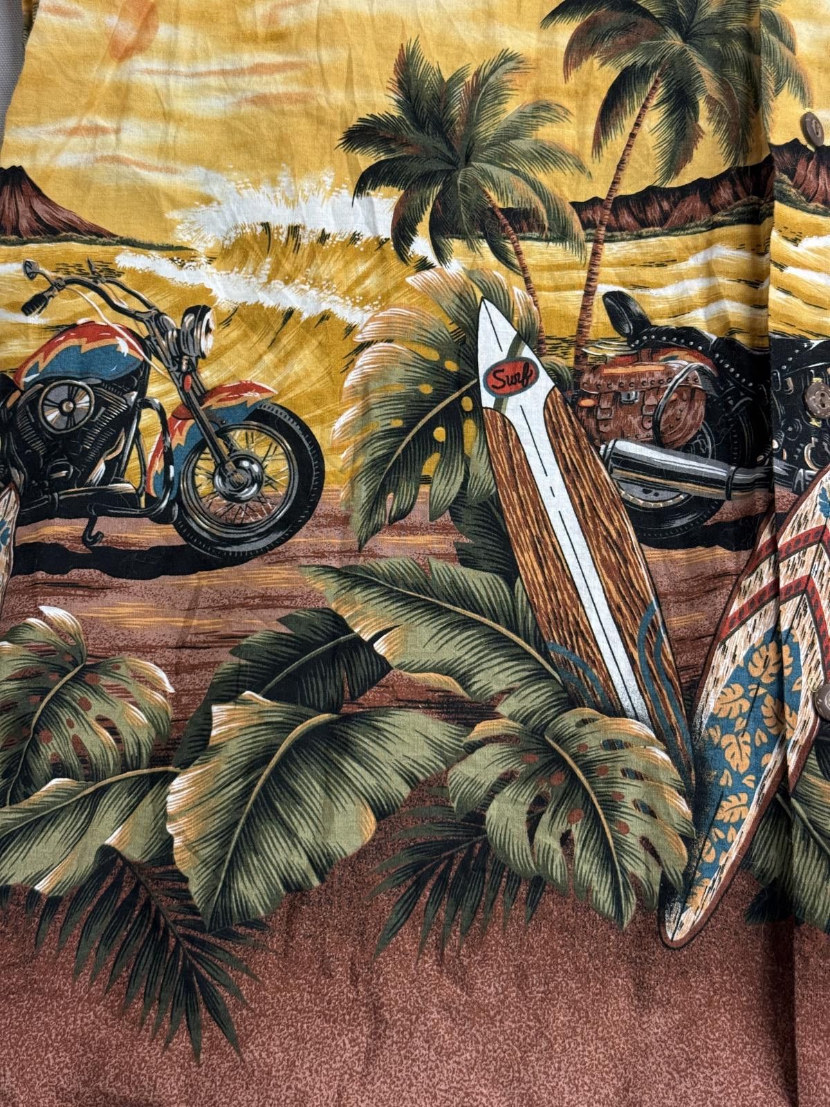 Other KY's Hawaiian Shirt Mens - Biker / Motorcycle Made in Hawaii Size US L / EU 52-54 / 3 - 5 Thumbnail
