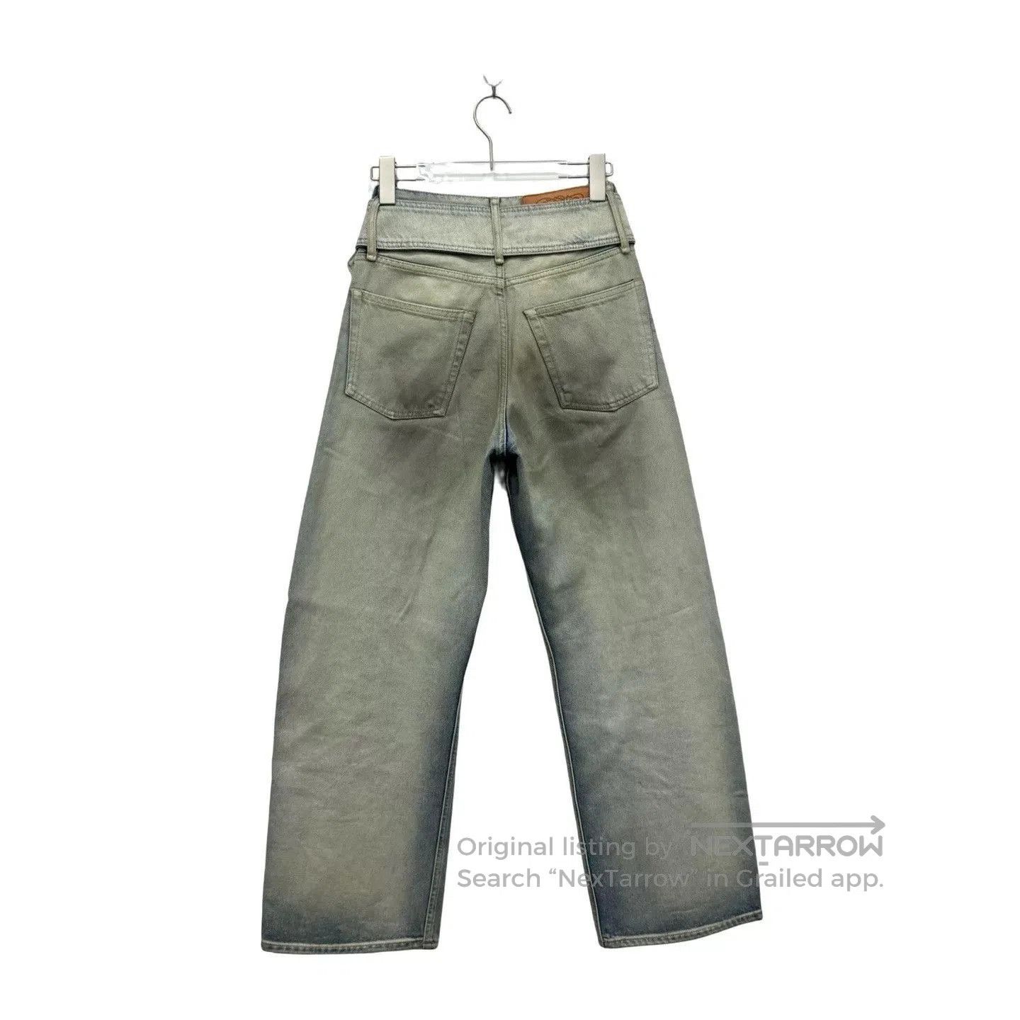 Acne Studios loose waist belt denim pants size 32. Size US 32 / EU 48 - 2 Thumbnail