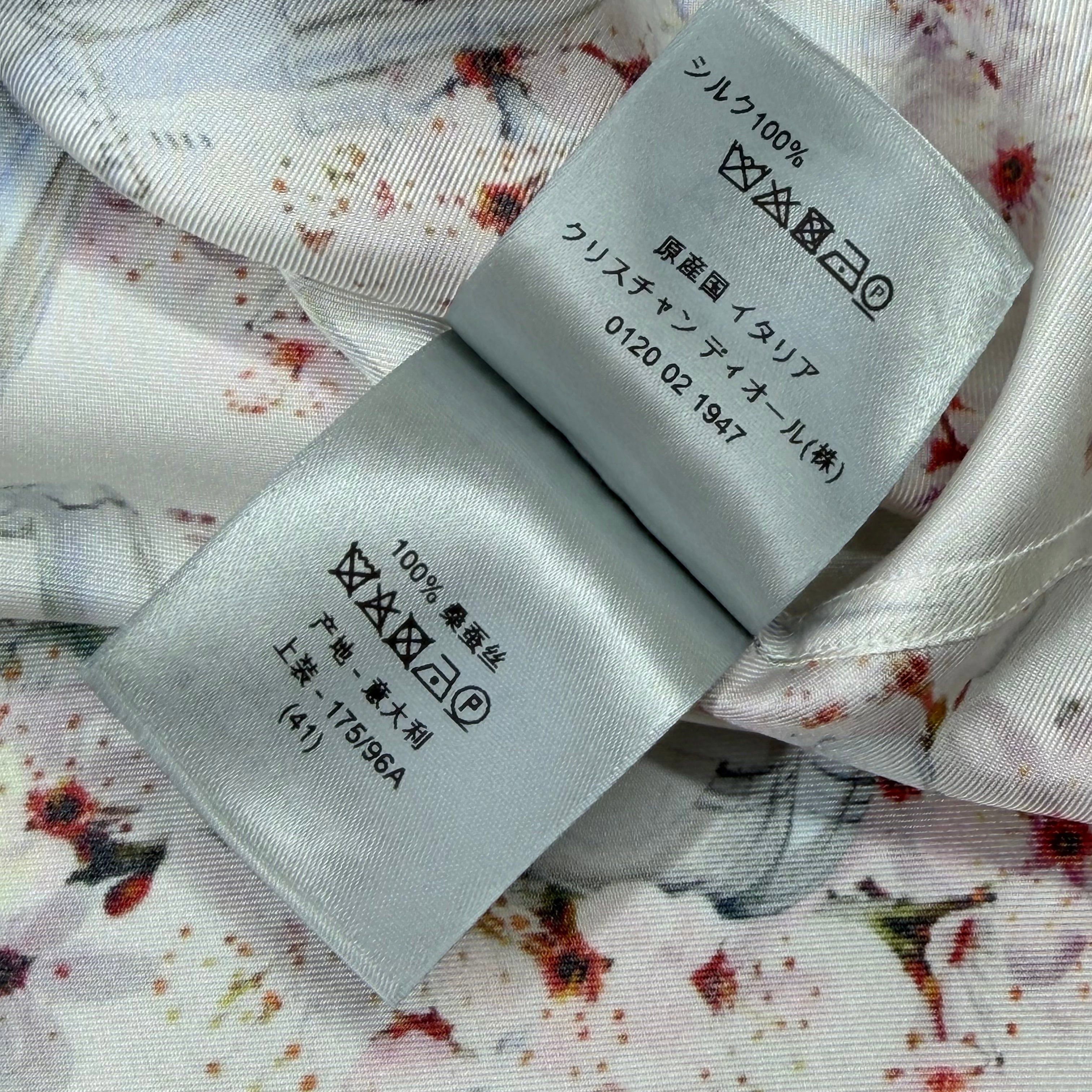 Dior Dior Hajime Sorayama "Sexy Robot" Silk Shirt 41 (L) Size US L / EU 52-54 / 3 - 5 Thumbnail