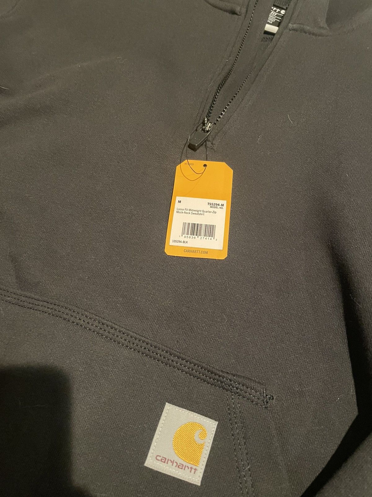Carhartt Carhartt Quarter Zip Brand New Black Size US M / EU 48-50 / 2 - 2 Thumbnail