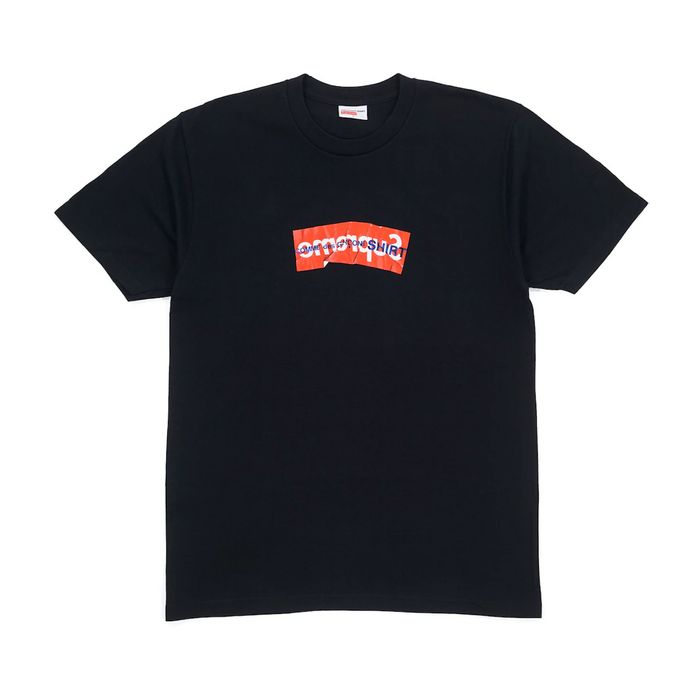 Supreme Supreme Comme Des Garcons SHIRT Box Logo Tee Black Large