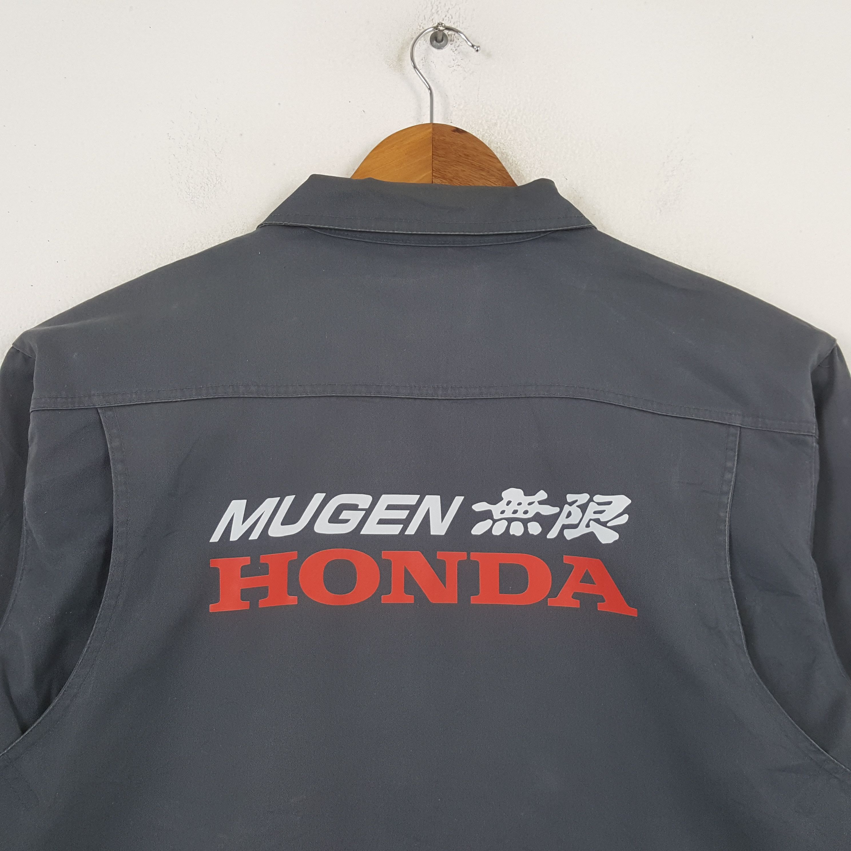 Japanese Brand × Vintage Vintage MUGEN HONDA Japan Racing Custom Jacket C288N18 Size US L / EU 52-54 / 3 - 2 Thumbnail