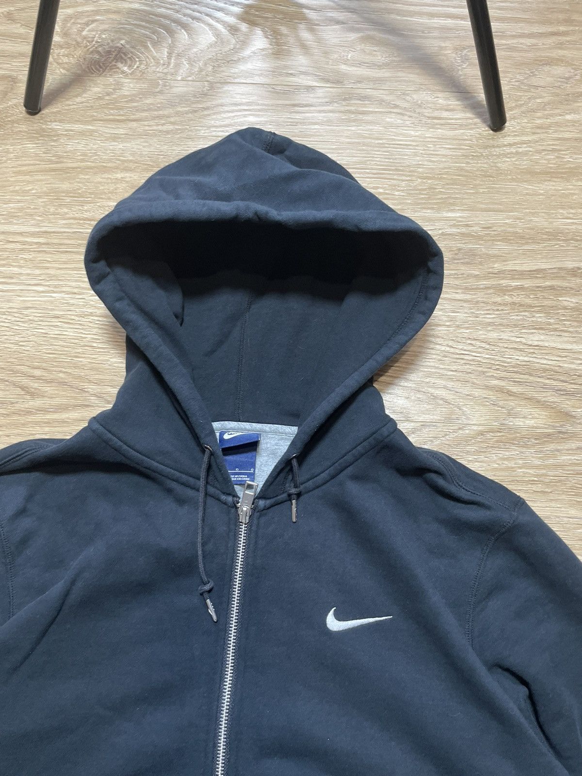 Nike Vintage Nike Zip up hoodie metal zip Size US L / EU 52-54 / 3 - 4 Thumbnail