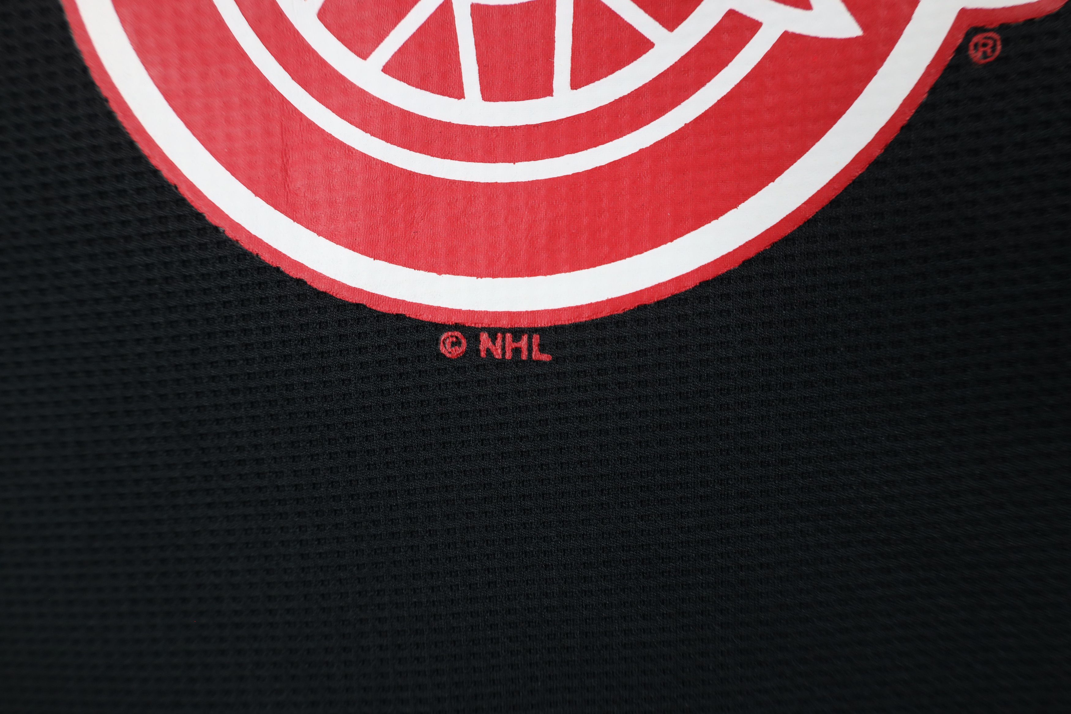 Vintage Vintage Knit Detroit Red Wings Hockey Jersey T-Shirt Black Size US L / EU 52-54 / 3 - 5 Thumbnail