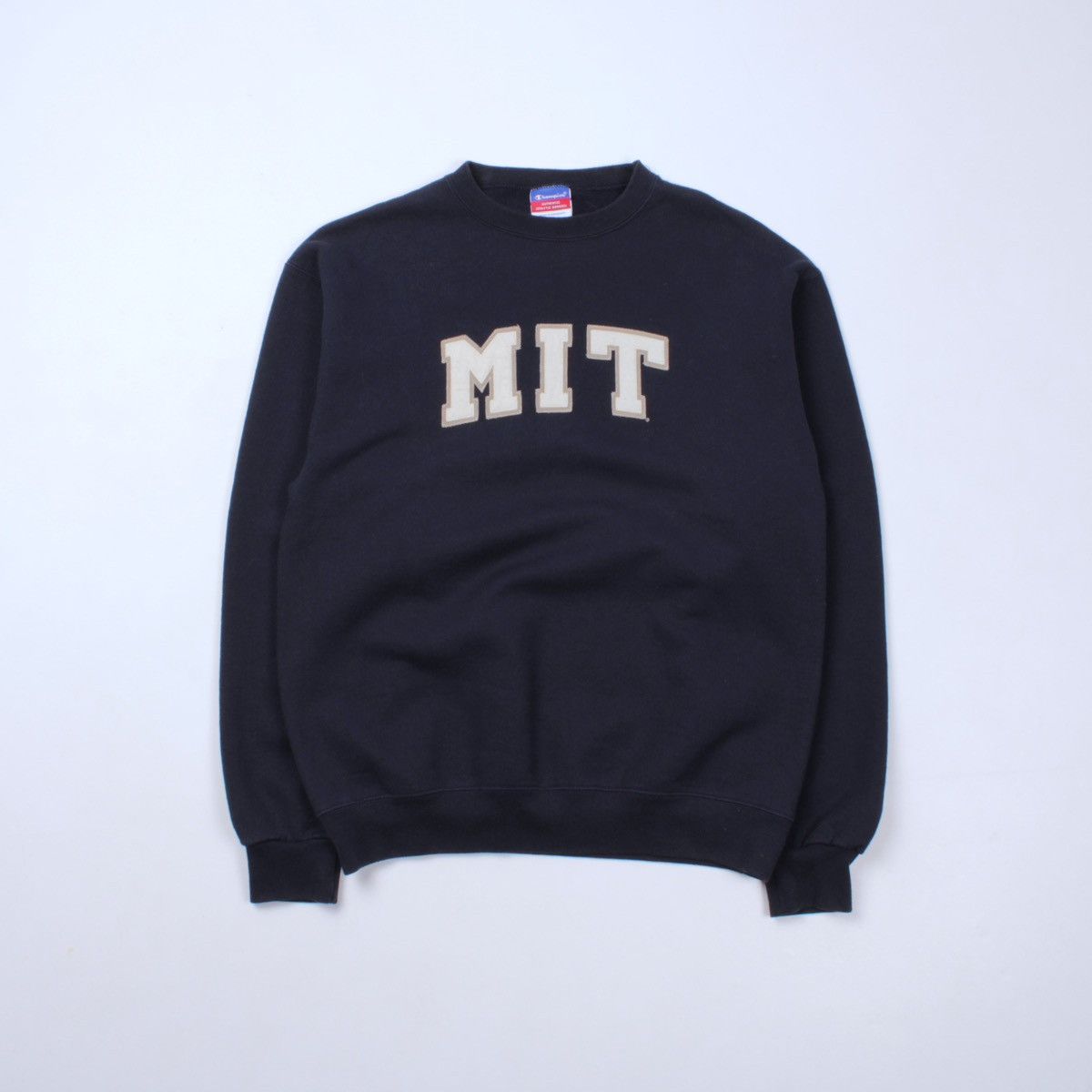Champion × Vintage CHAMPION MIT College Vintage Fleece Blue Sweatshirt Cotton Size US M / EU 48-50 / 2 - 2 Thumbnail